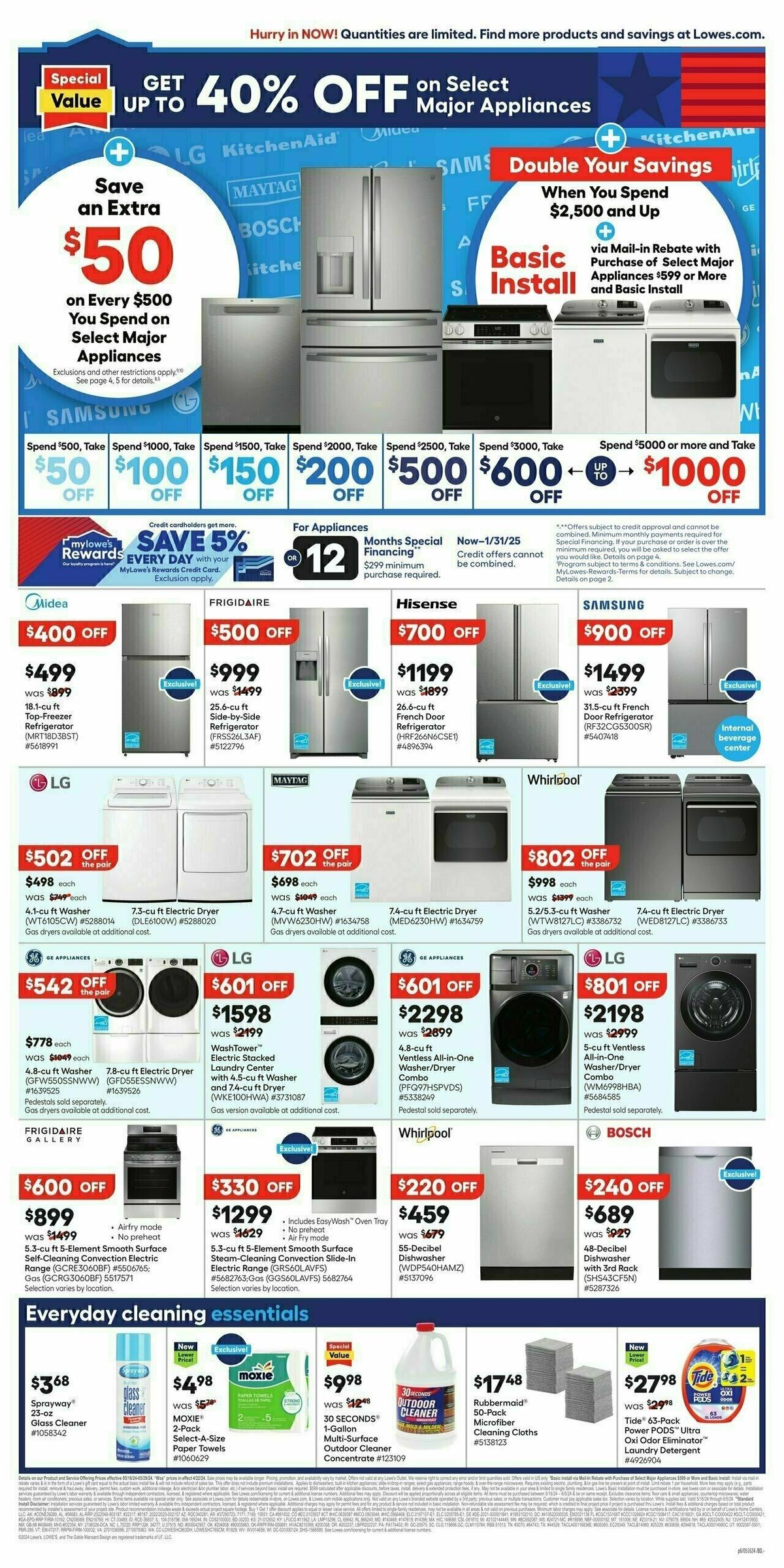 Lowe's Weekly Ad from May 16