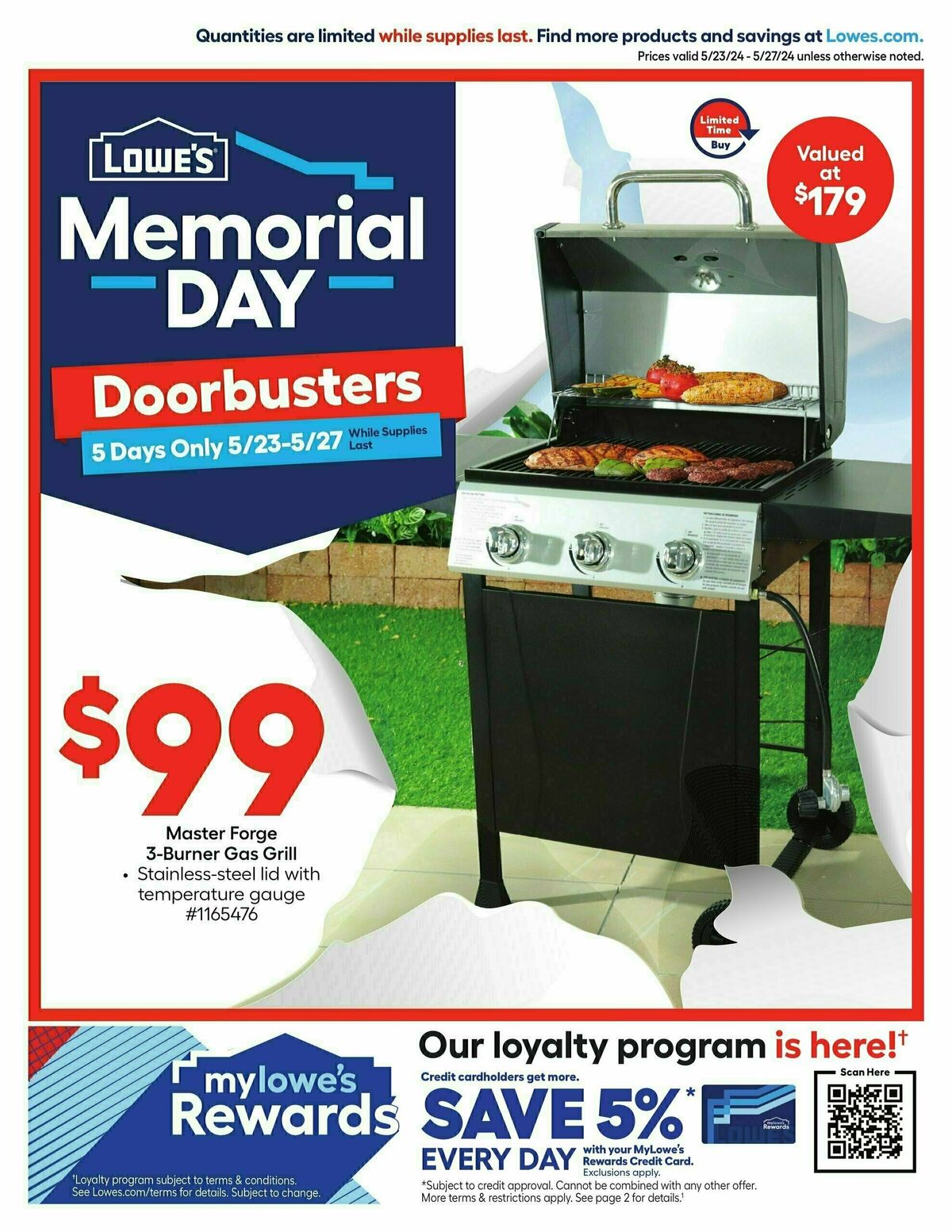 Lowe's Weekly Ad from May 23