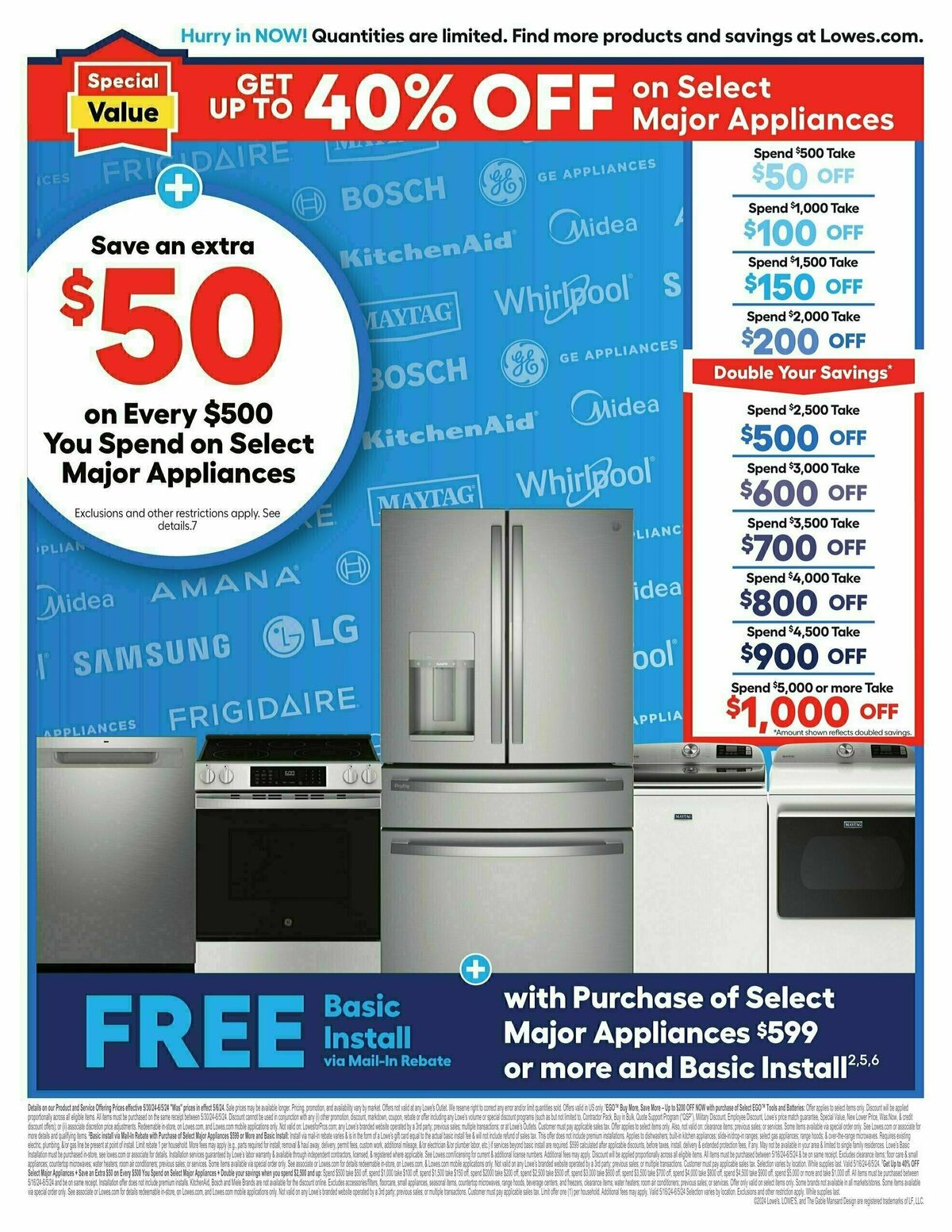 Lowe's Weekly Ad from May 30