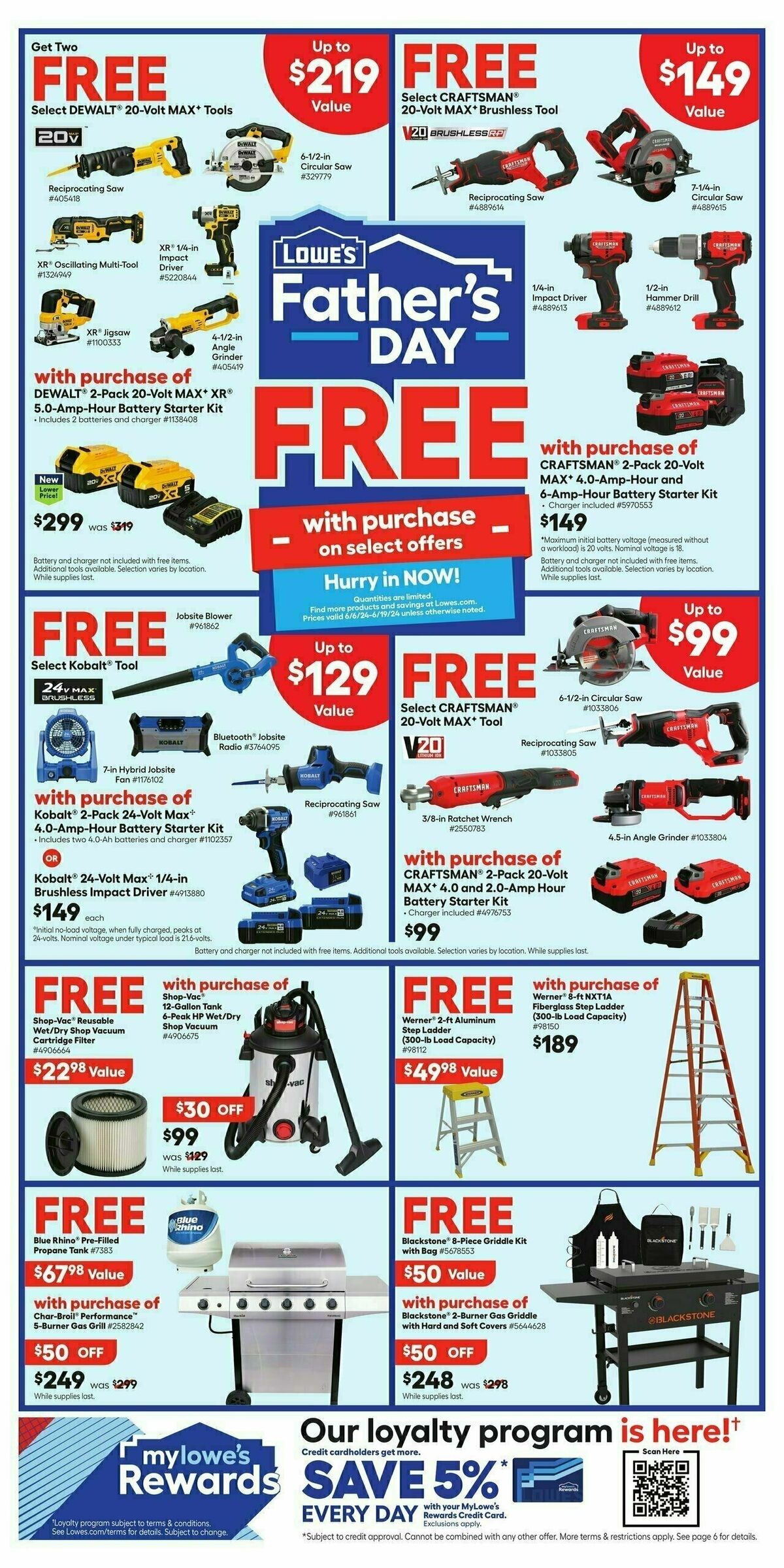 Lowe's Weekly Ad from June 6