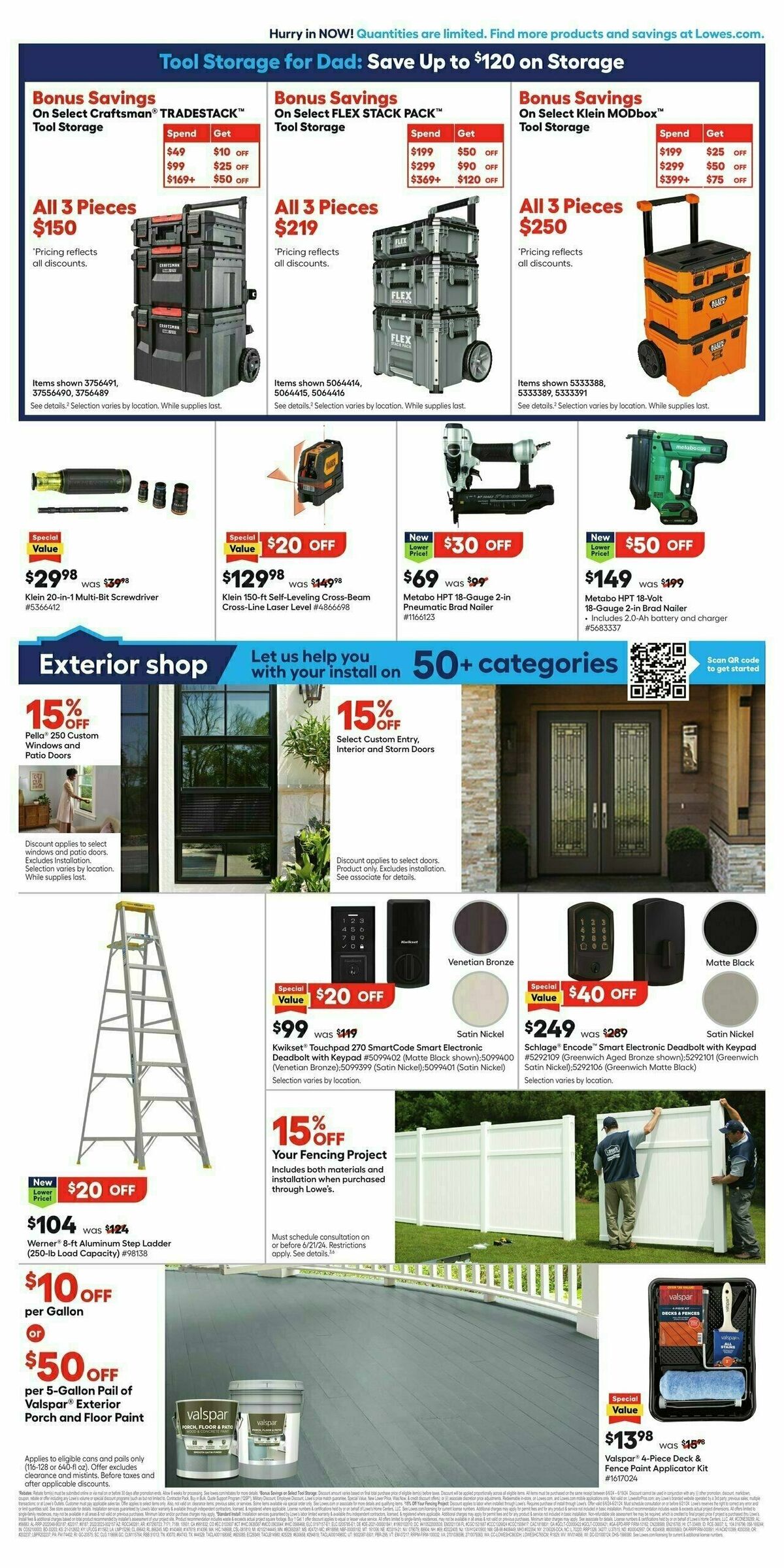 Lowe's Weekly Ad from June 6