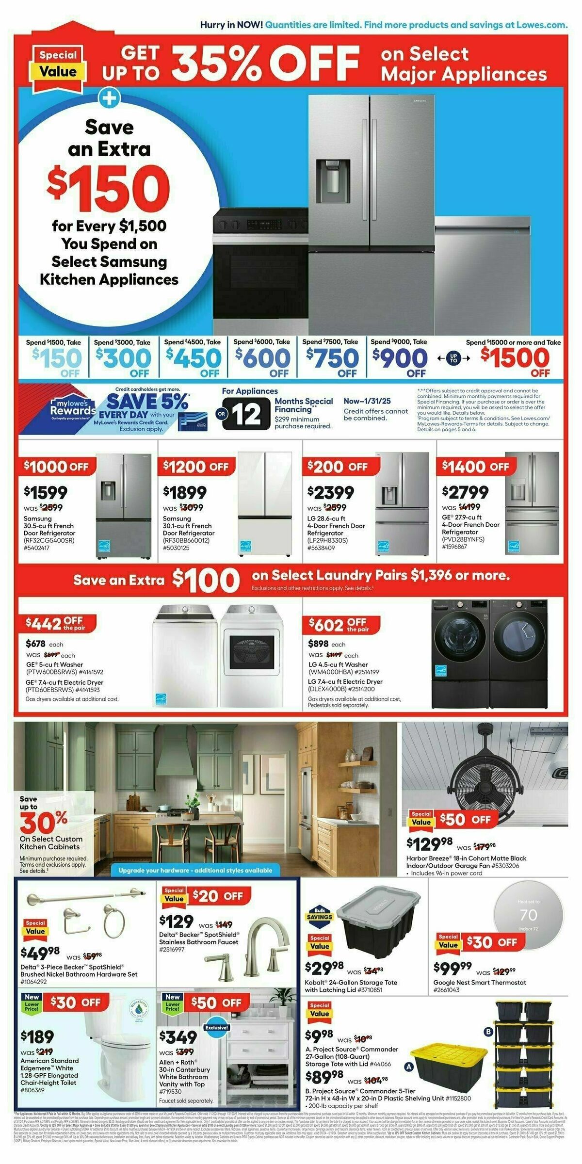 Lowe's Weekly Ad from June 6