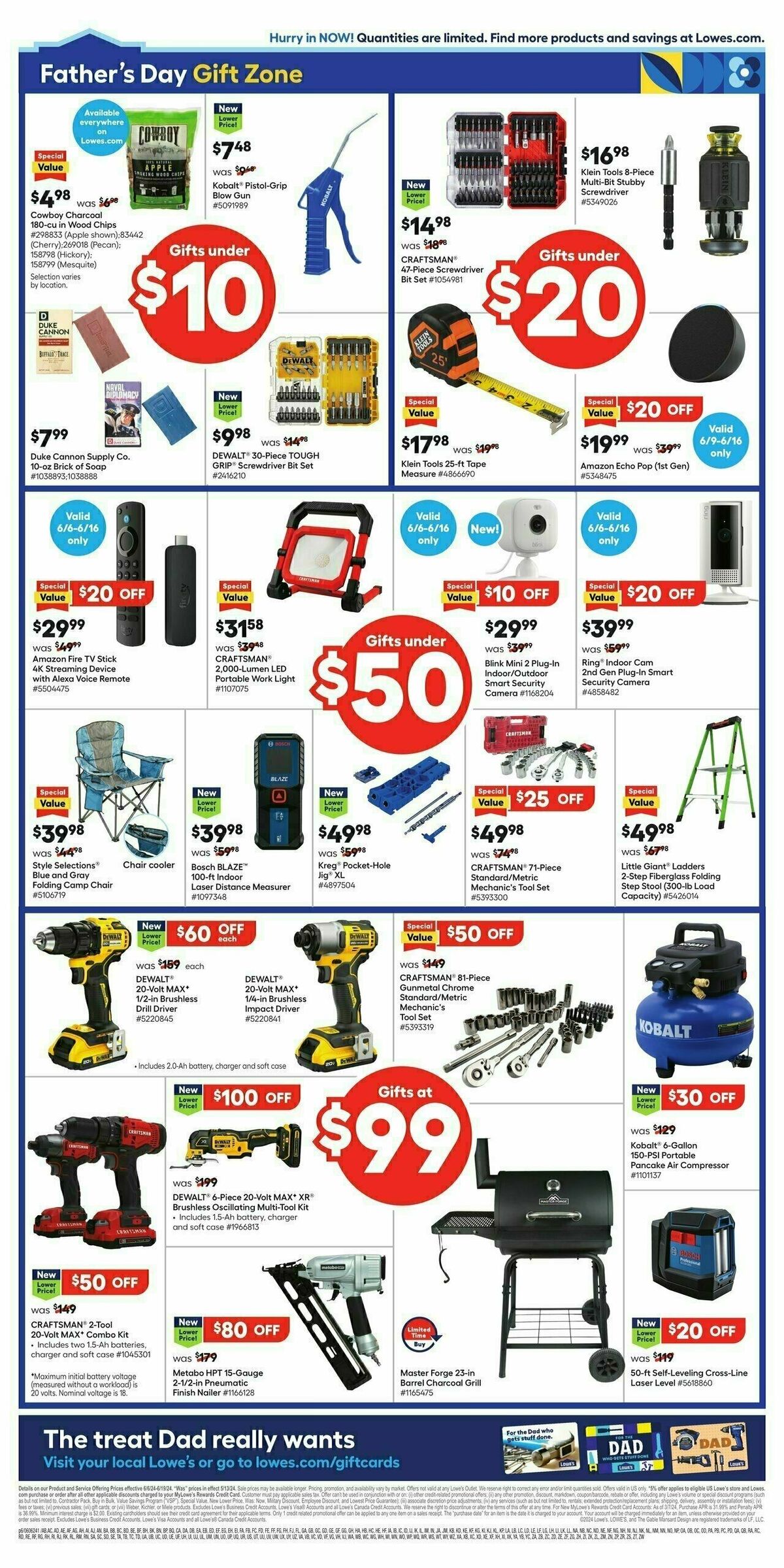 Lowe's Weekly Ad from June 6