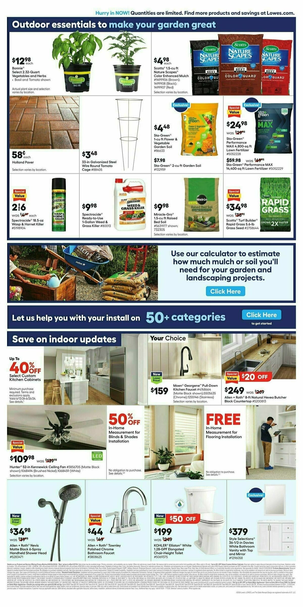 Lowe's Weekly Ad from June 20