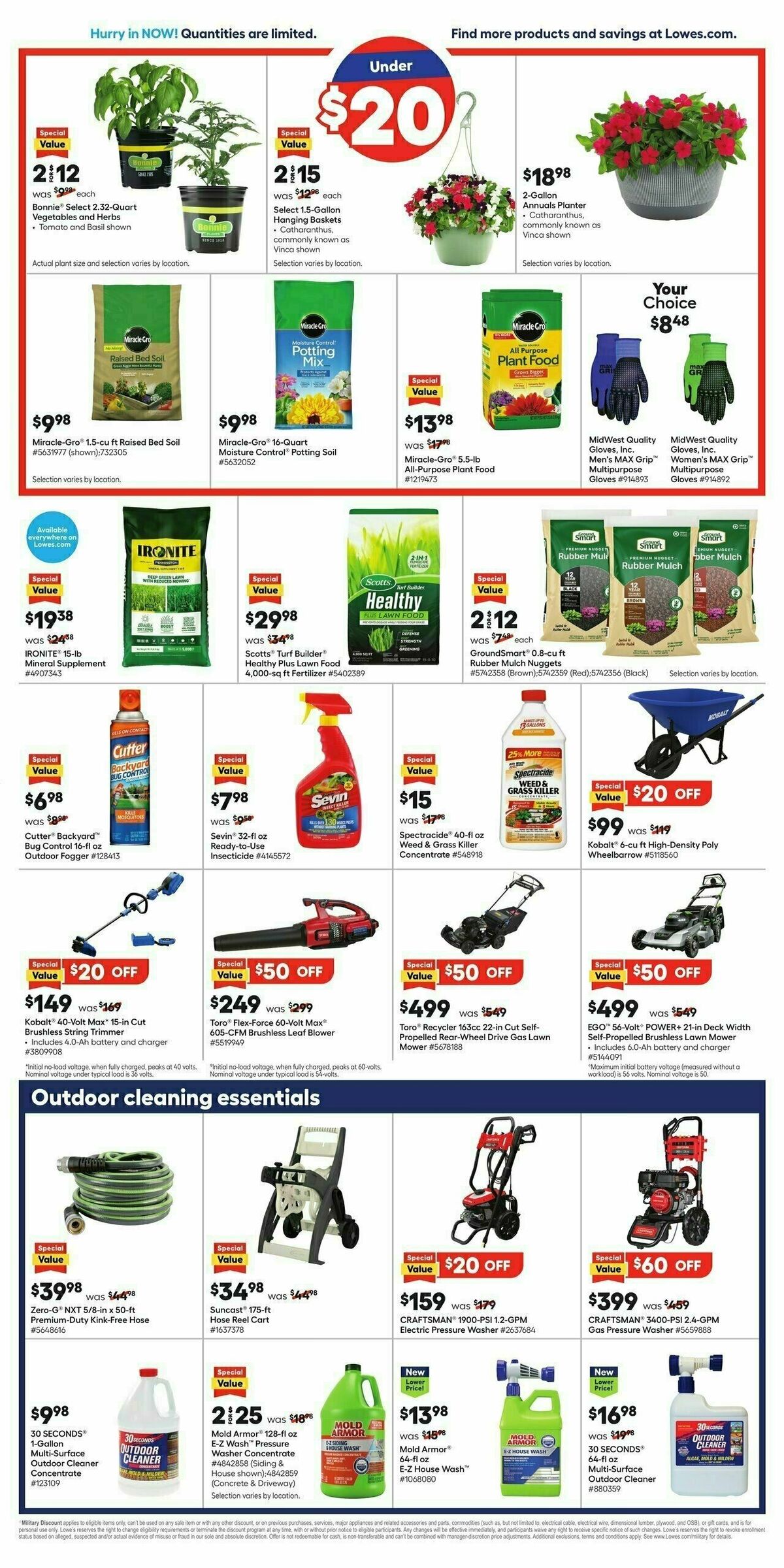 Lowe's Weekly Ad from June 27