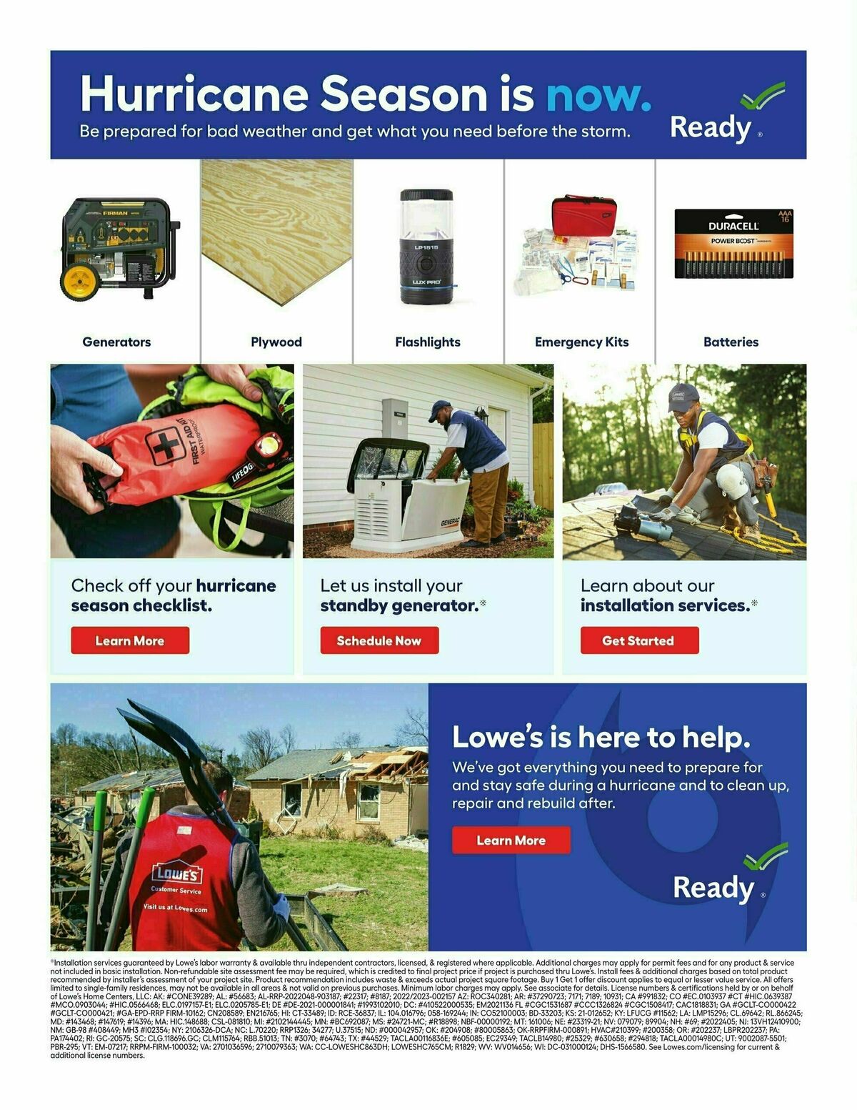 Lowe's Weekly Ad from August 8