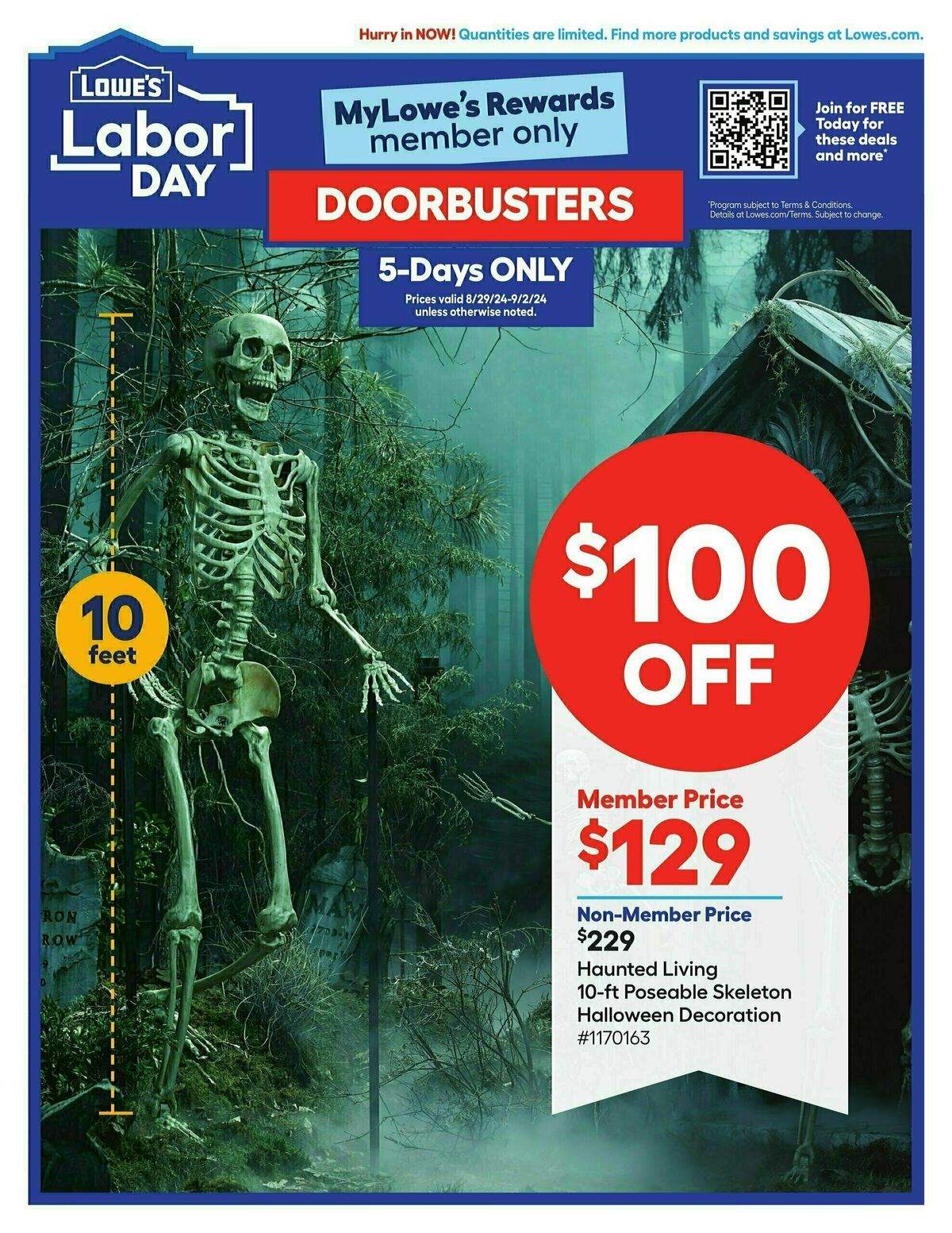 Lowe's Weekly Ad from August 29