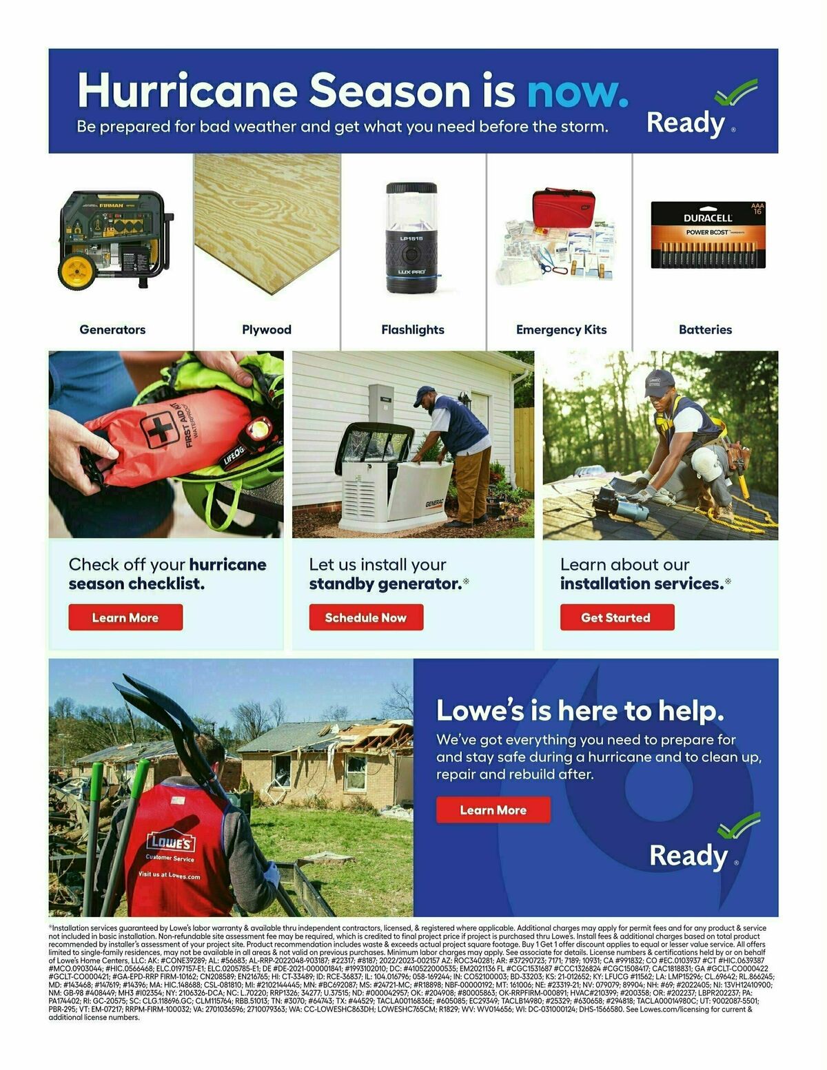 Lowe's Weekly Ad from August 29