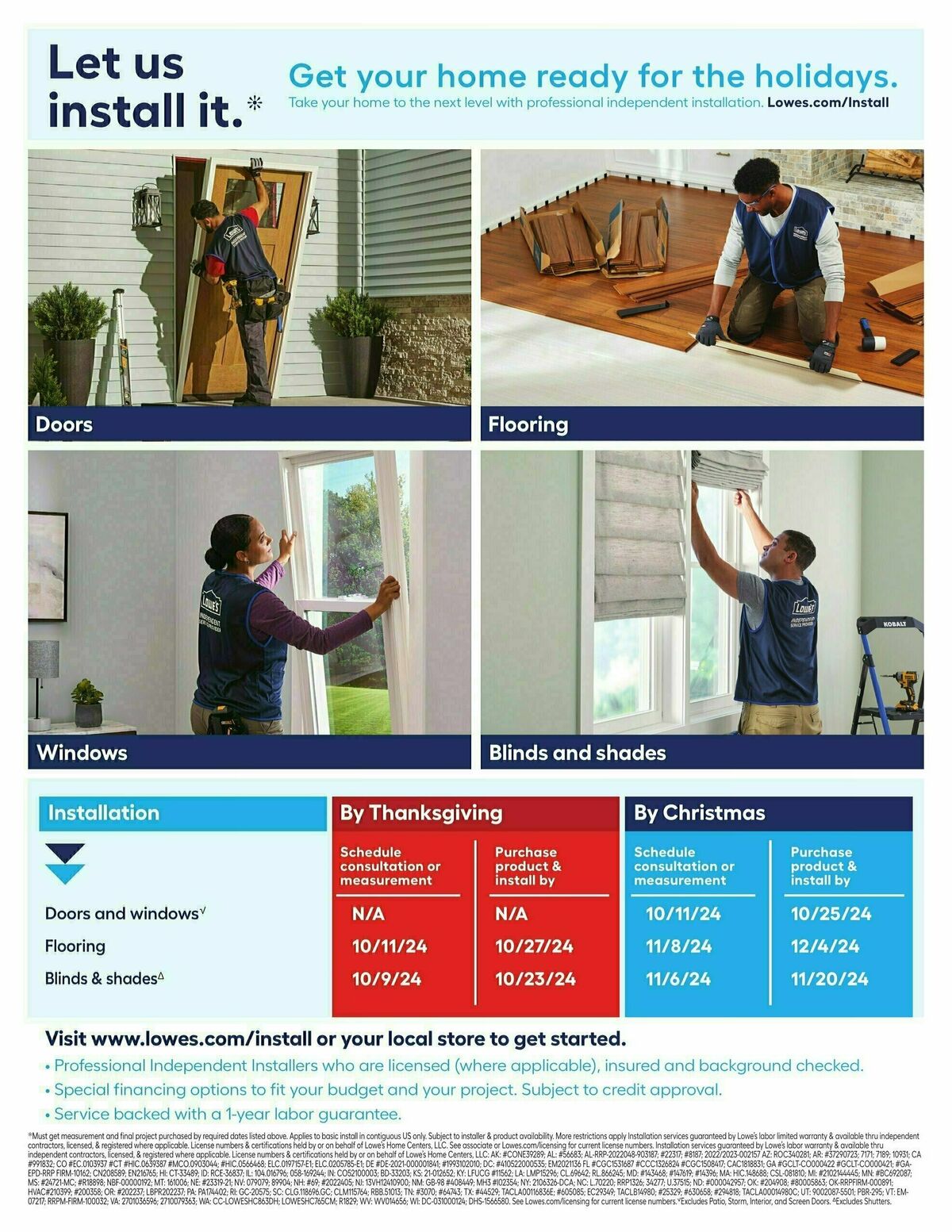 Lowe's Weekly Ad from September 5