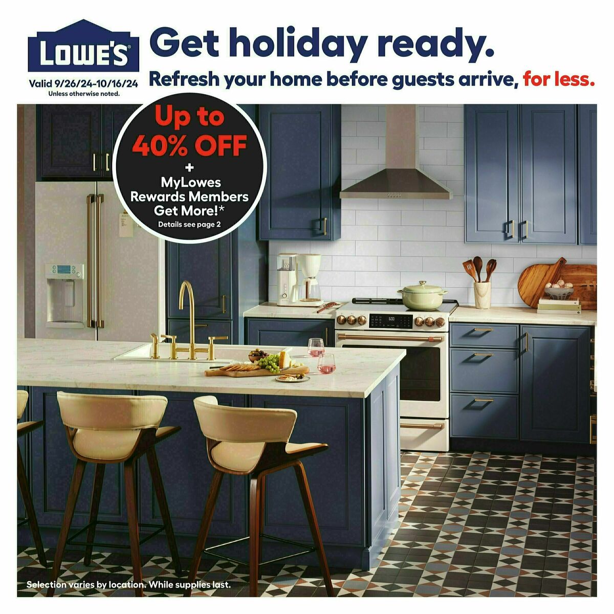 Lowe's Weekly Ad from September 26