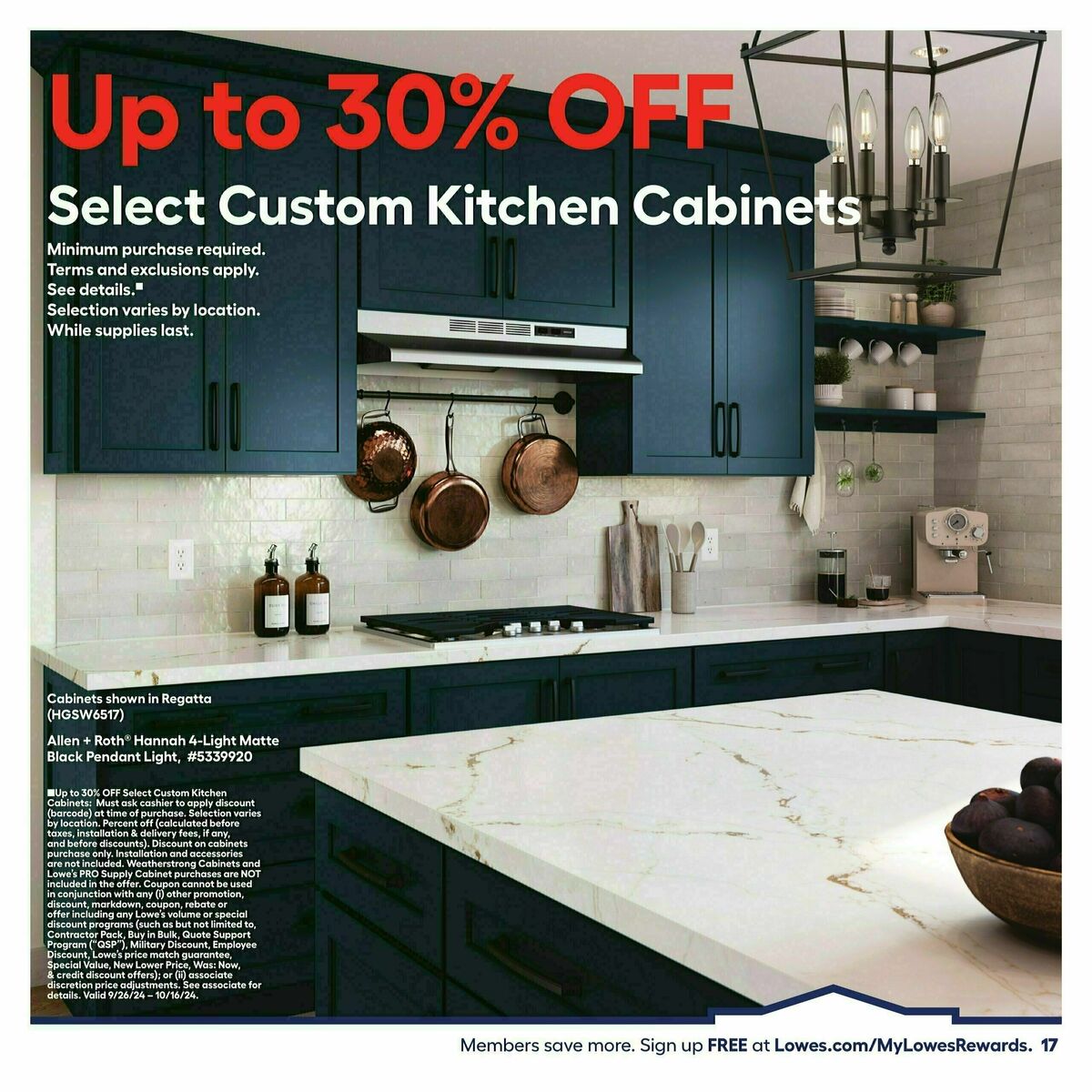 Lowe's Weekly Ad from September 26