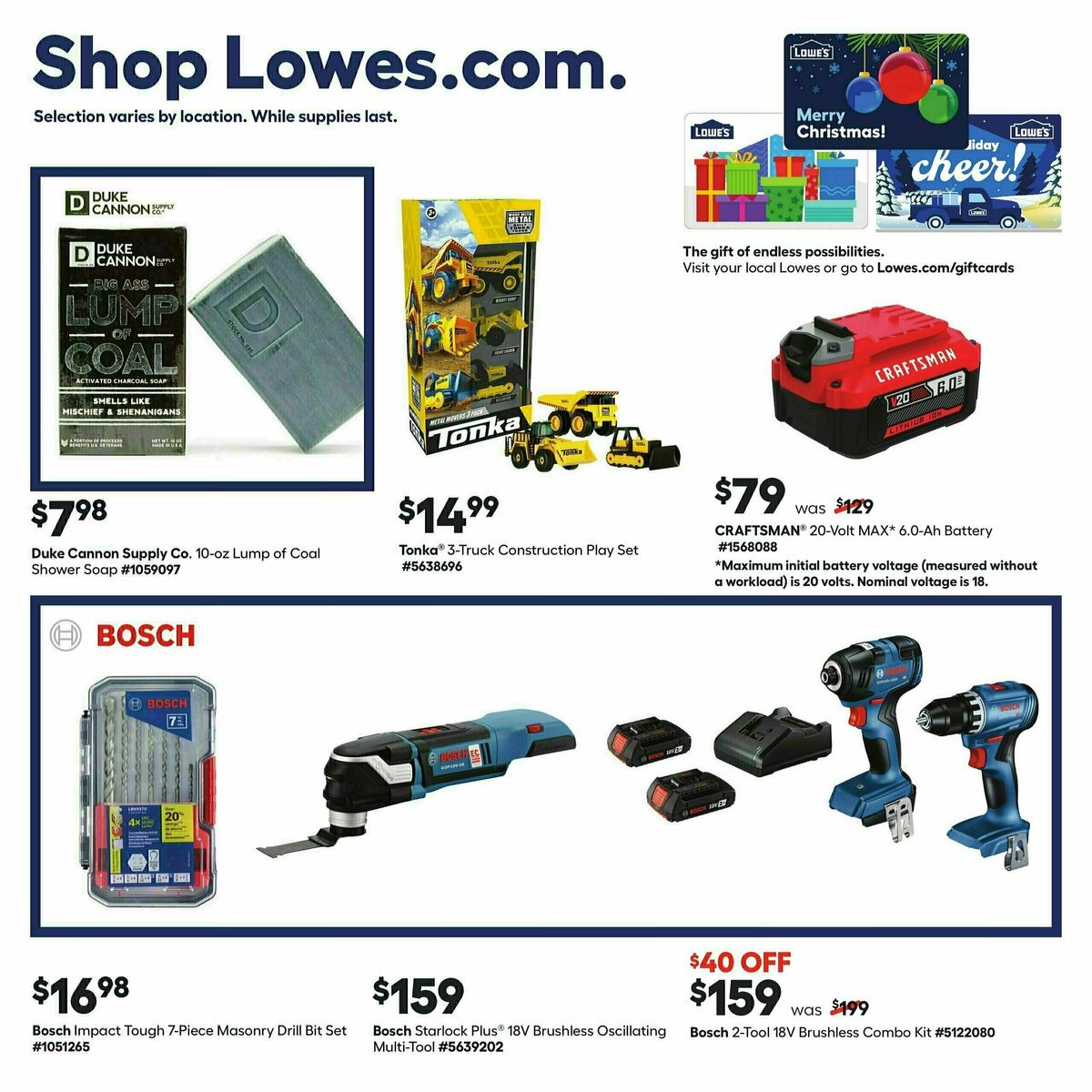 Lowe's Weekly Ad from September 26