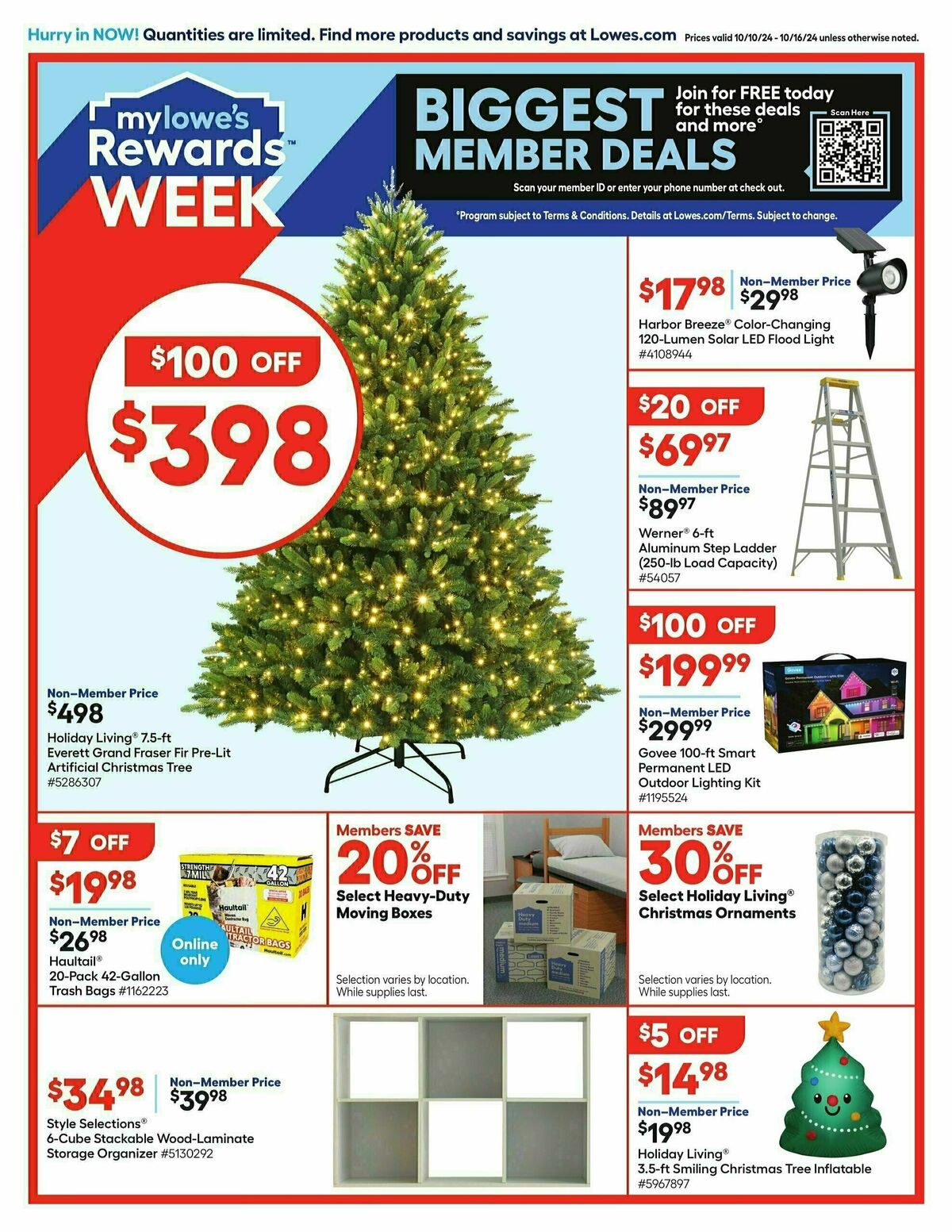 Lowe's Weekly Ad from October 10