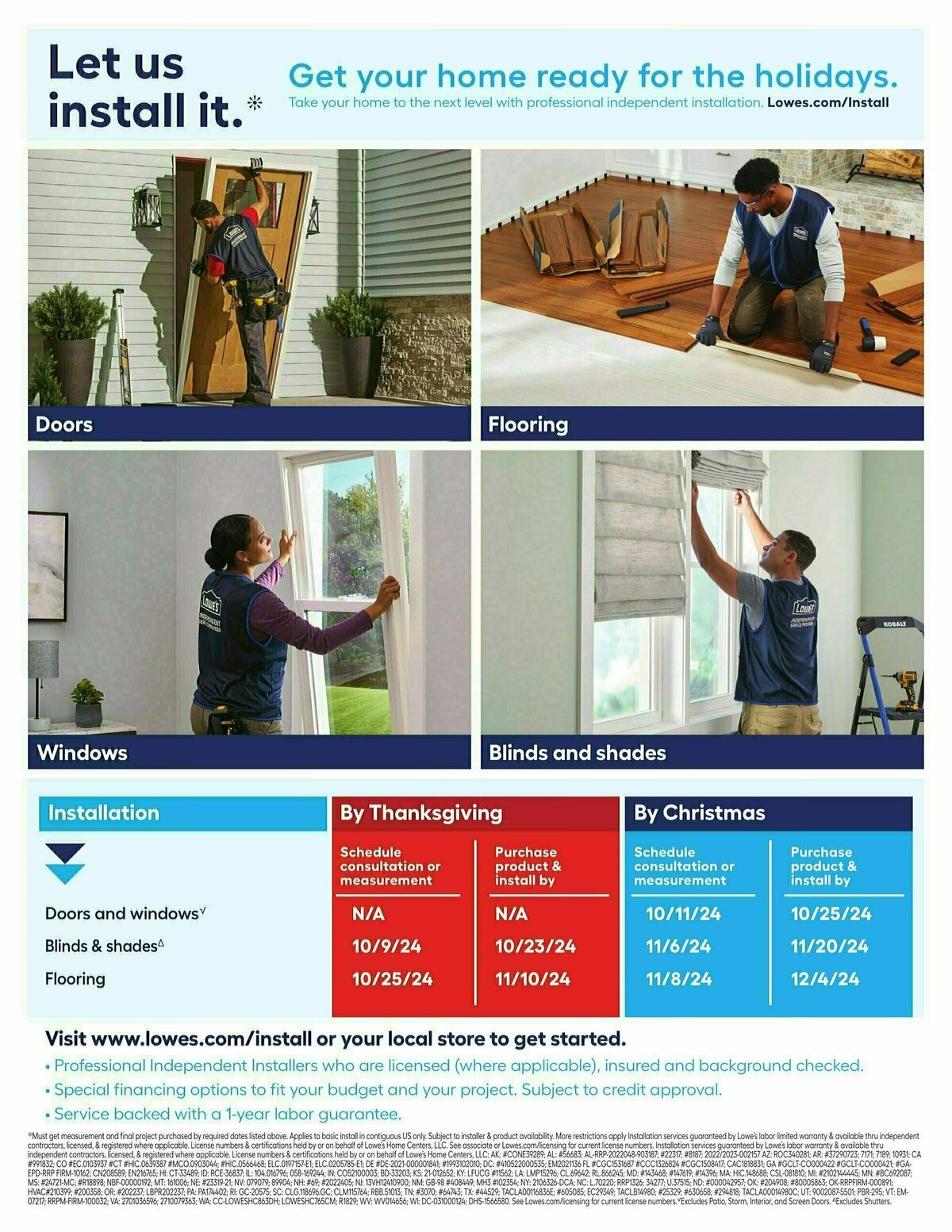 Lowe's Weekly Ad from October 10