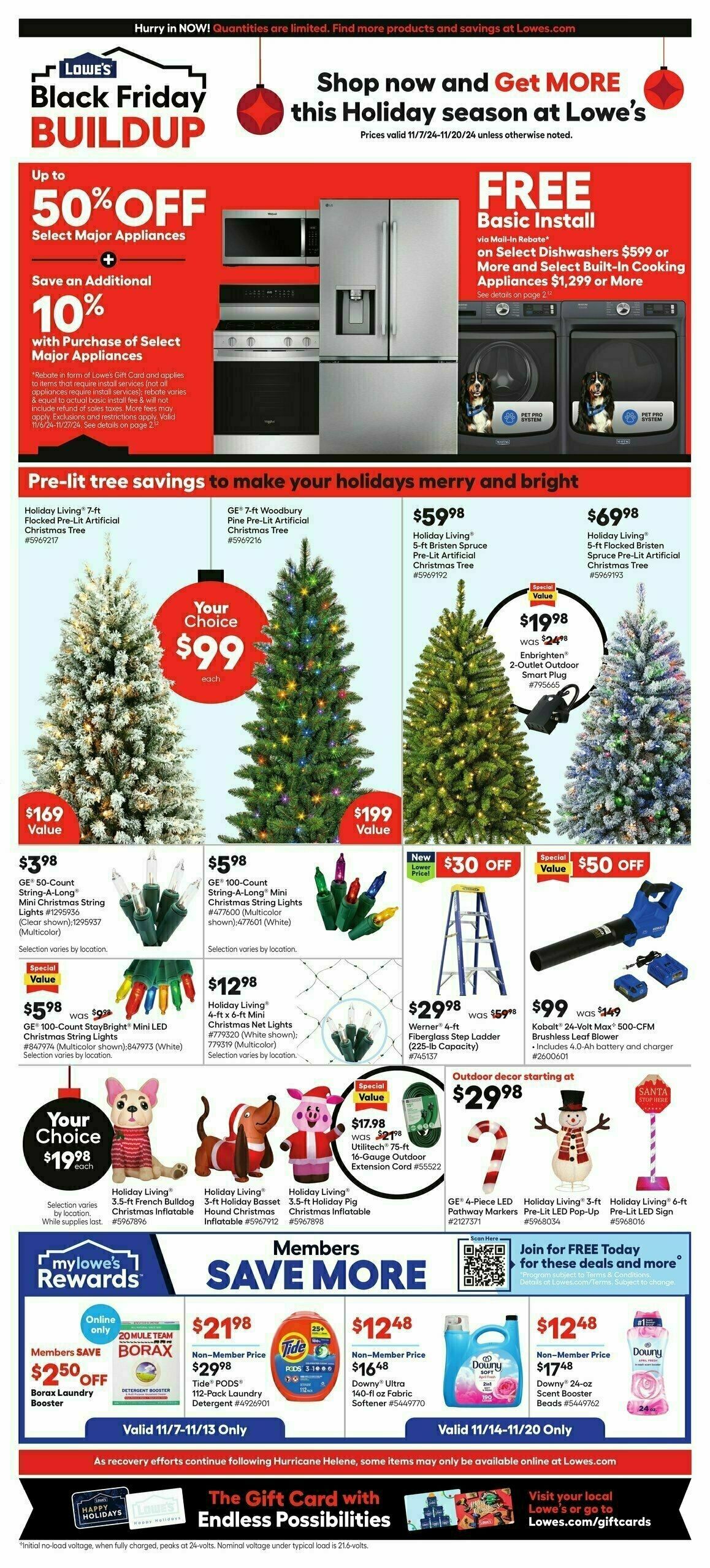 Lowe's Weekly Ad from November 7