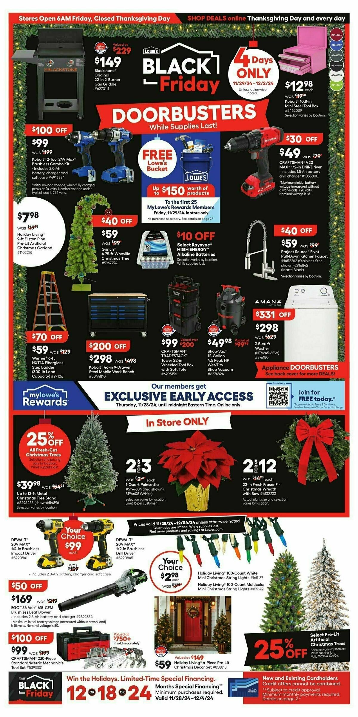 Lowe's Weekly Ad from November 28