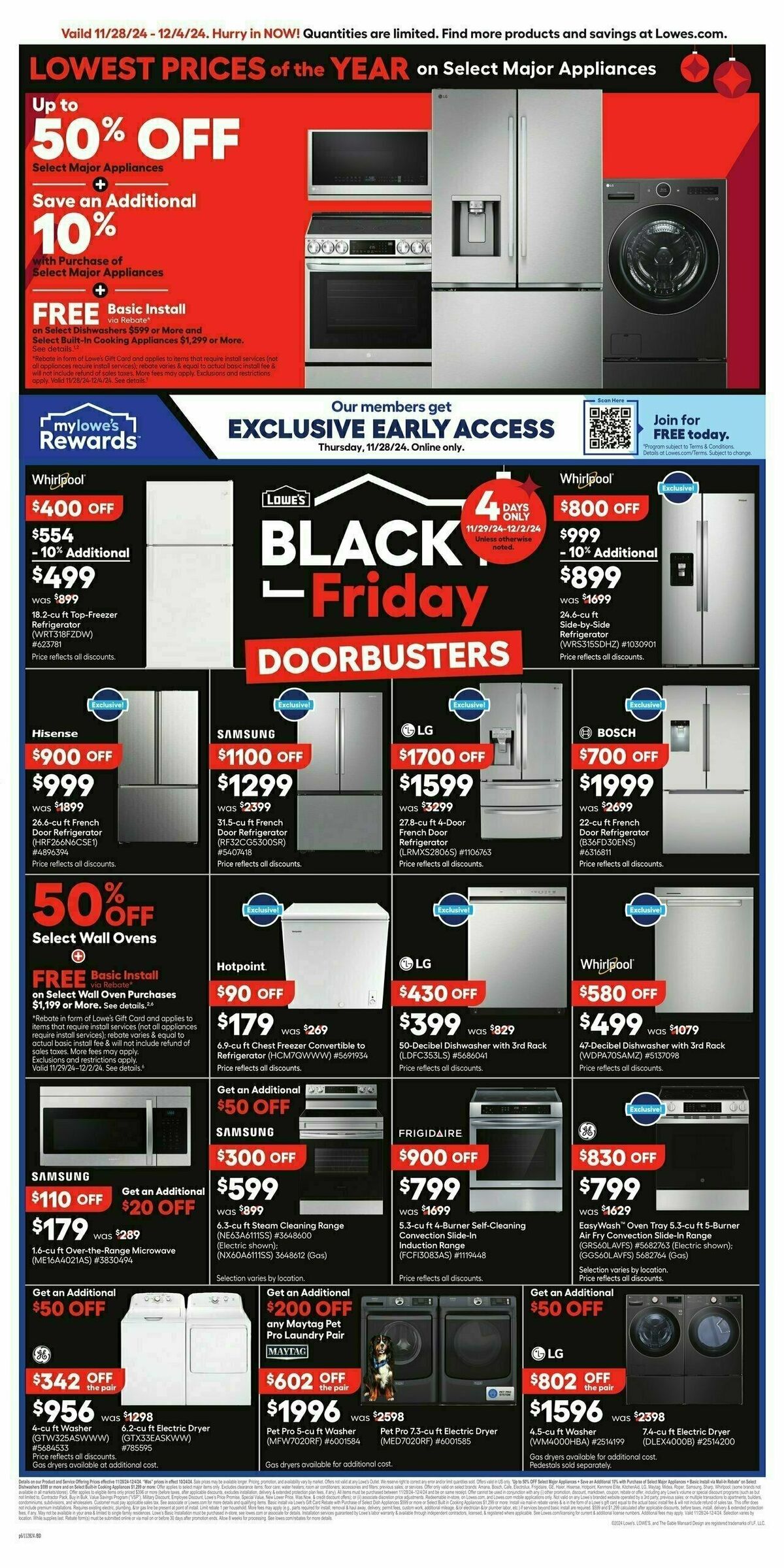 Lowe's Weekly Ad from November 28