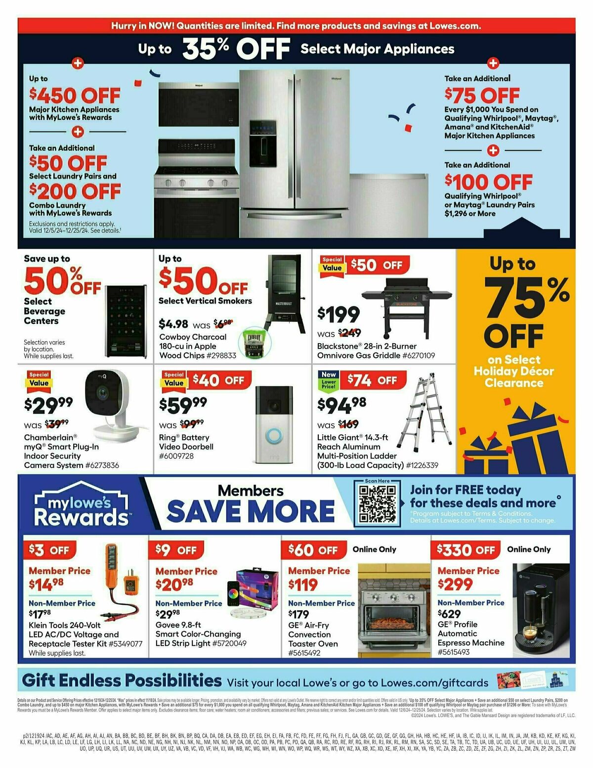 Lowe's Weekly Ad from December 19