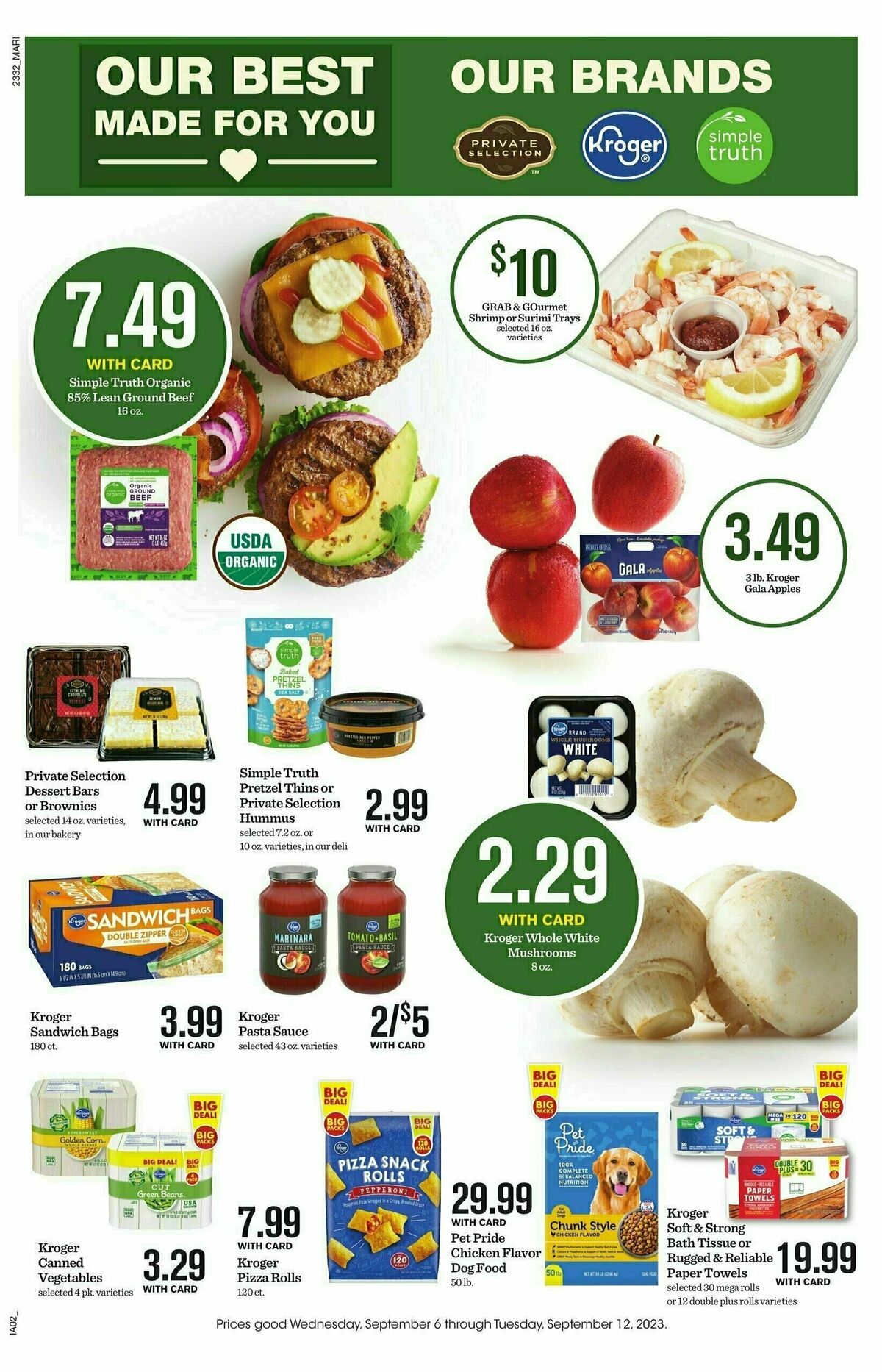 Mariano's Weekly Ad from September 6