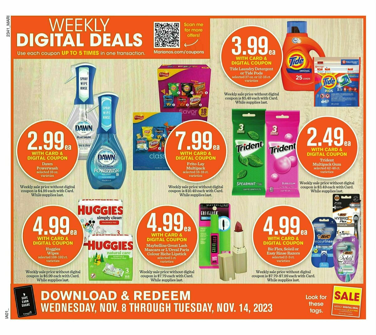 Mariano's Weekly Ad from November 8