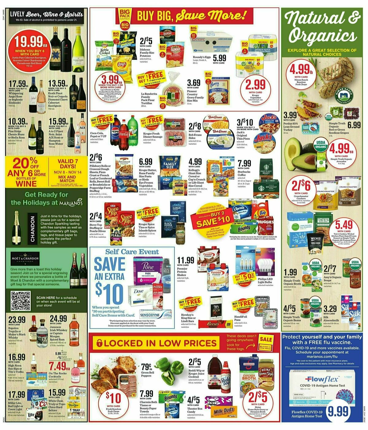 Mariano's Weekly Ad from November 8