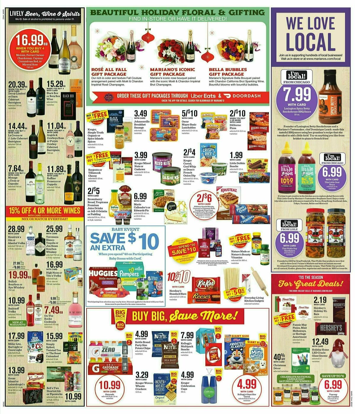 Mariano's Weekly Ad from November 29