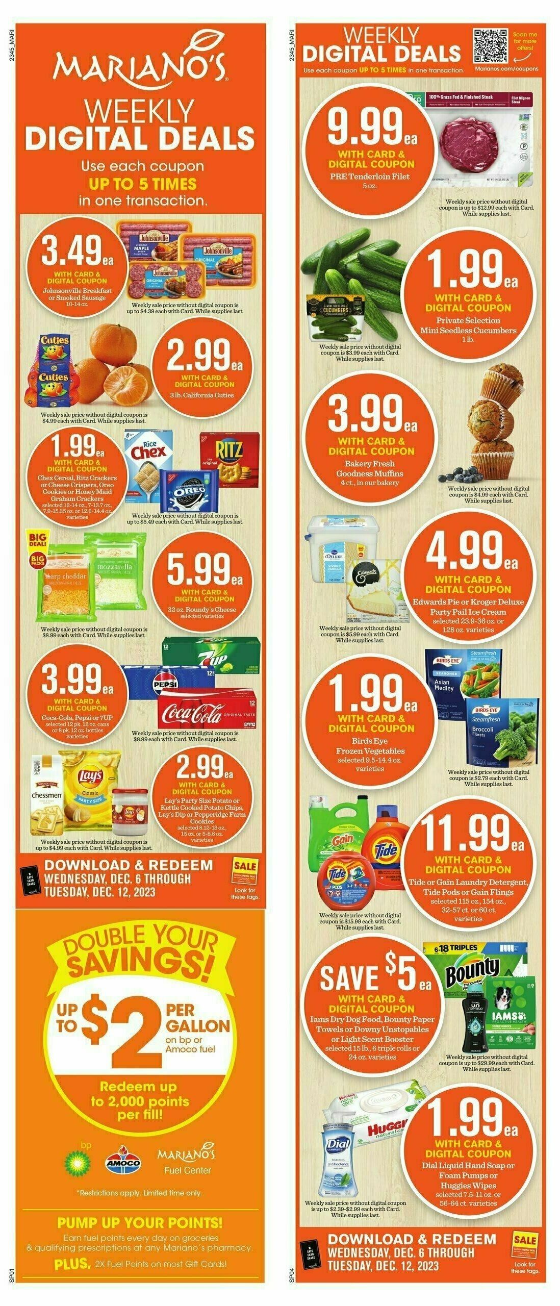 Mariano's Weekly Ad from December 6