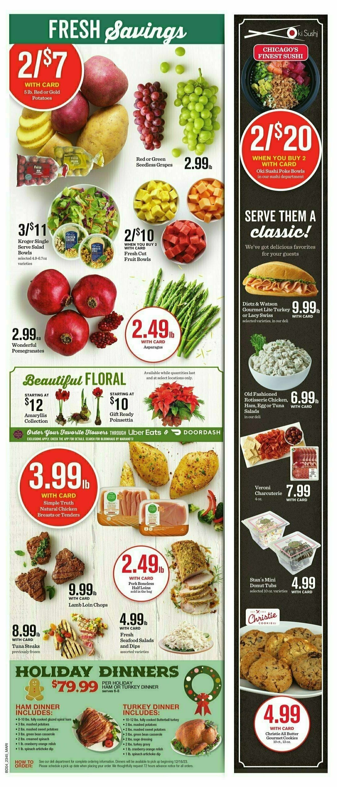 Mariano's Weekly Ad from December 6