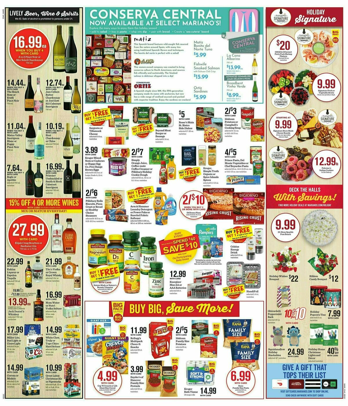 Mariano's Weekly Ad from December 6