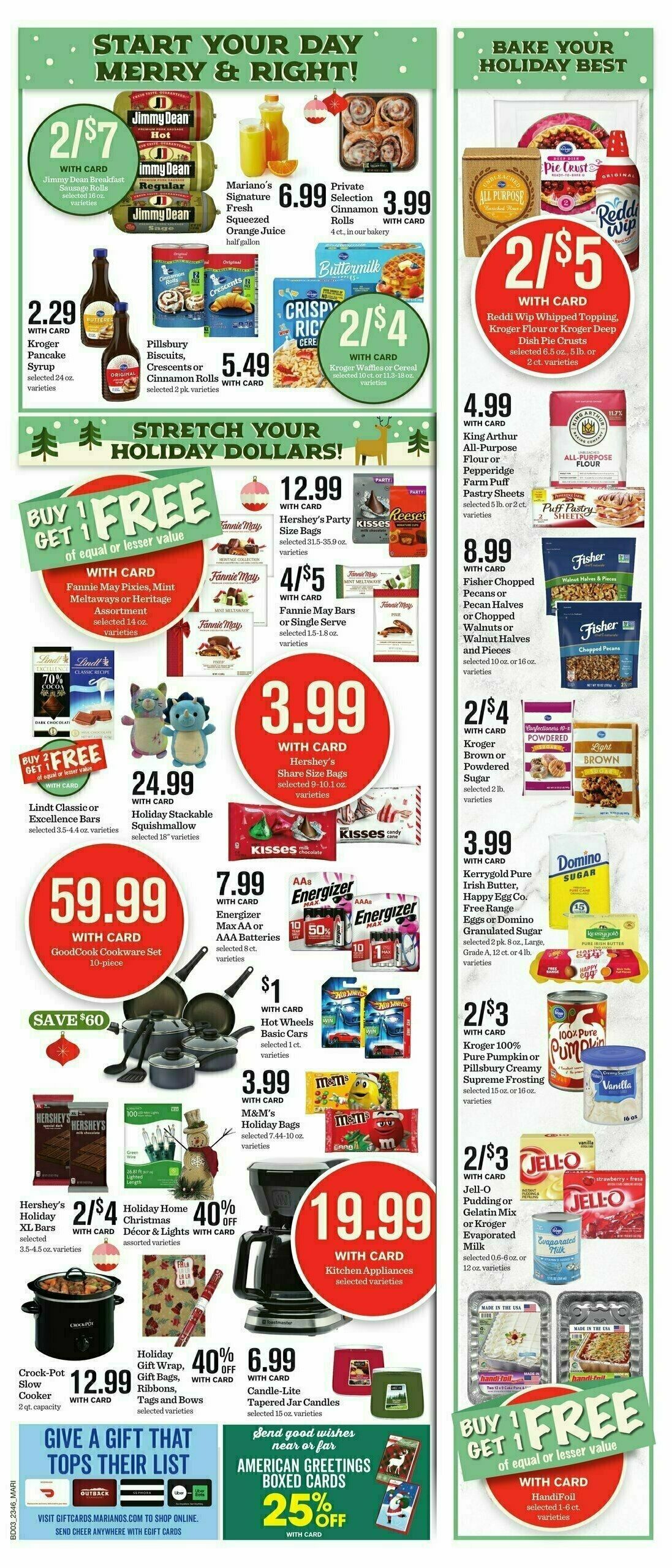 Mariano's Weekly Ad from December 13