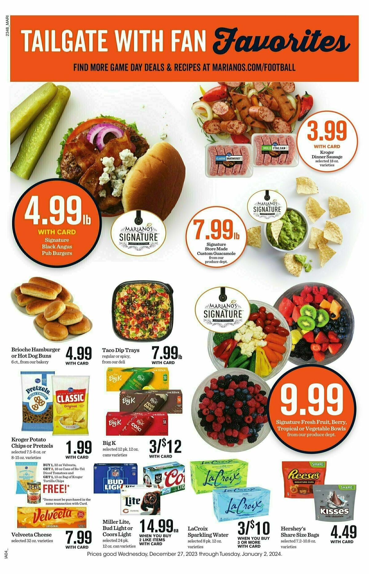 Mariano's Weekly Ad from December 27