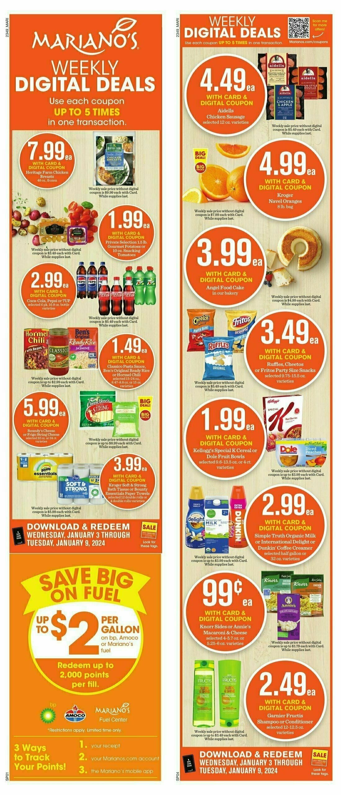 Mariano's Weekly Ad from January 3