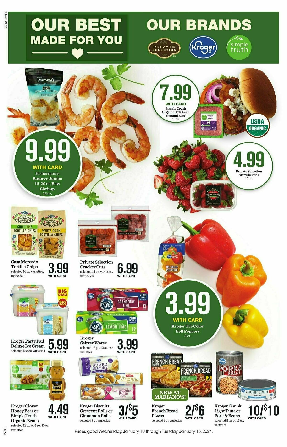 Mariano's Weekly Ad from January 10