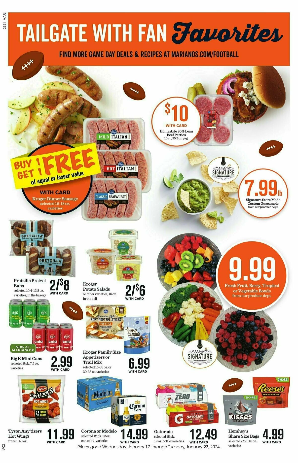 Mariano's Weekly Ad from January 17