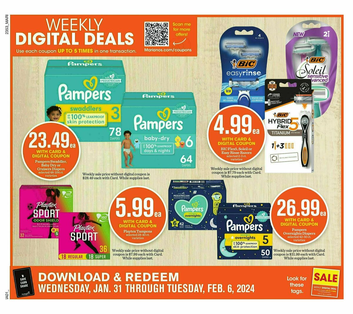 Mariano's Weekly Ad from January 31