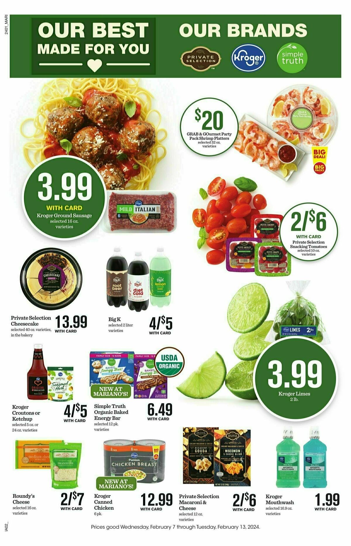 Mariano's Weekly Ad from February 7