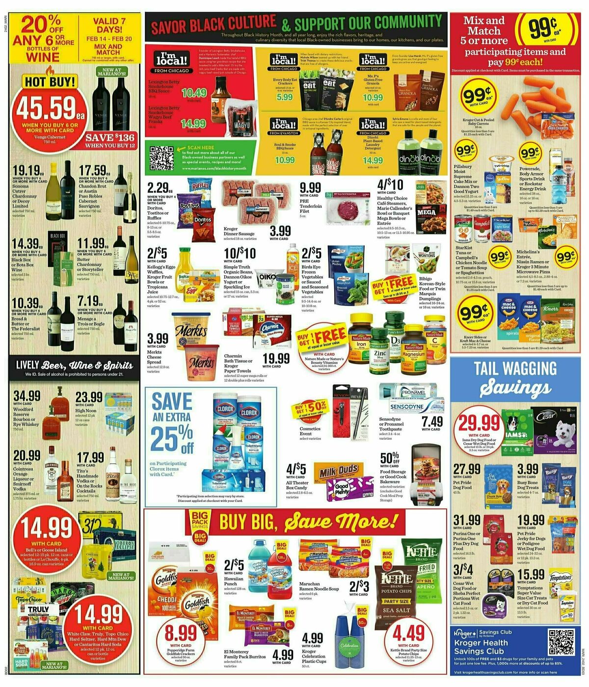 Mariano's Weekly Ad from February 14