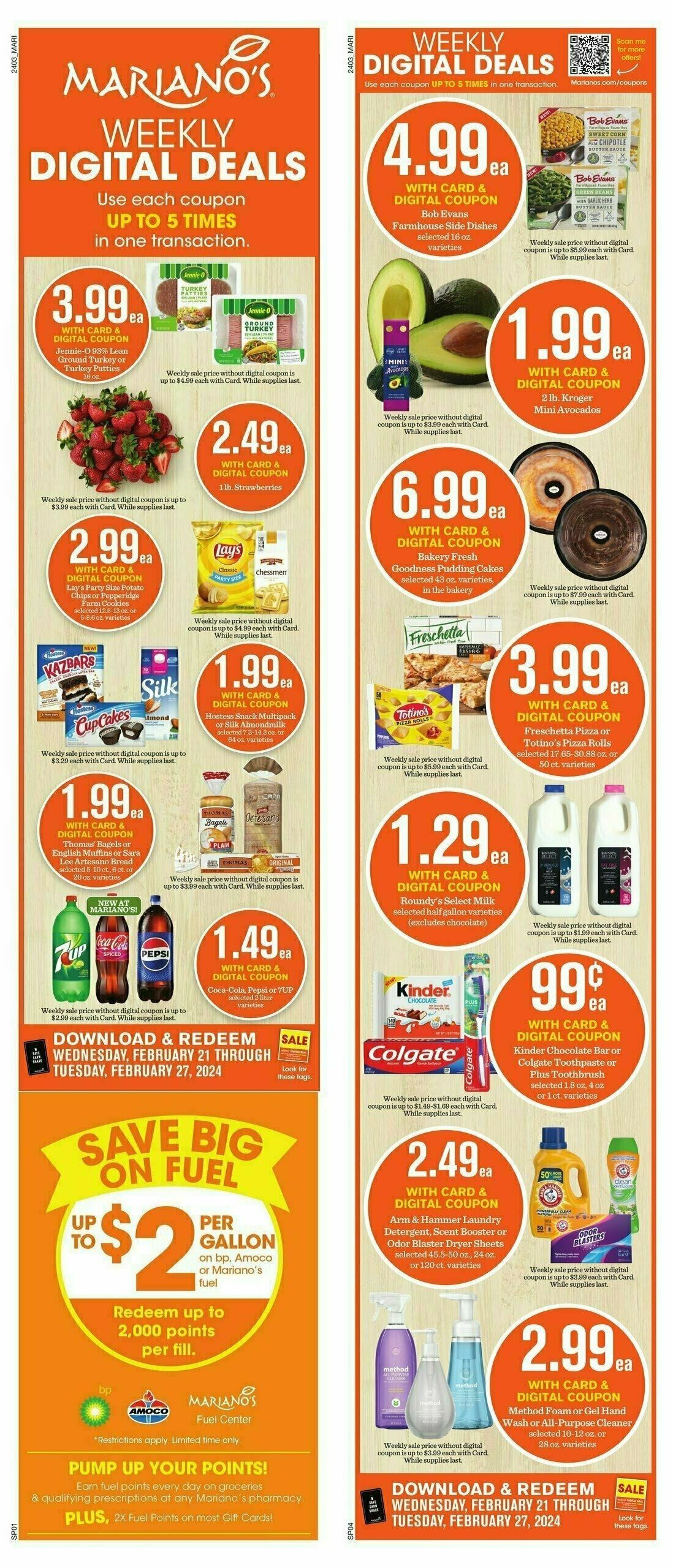 Mariano's Weekly Ad from February 21