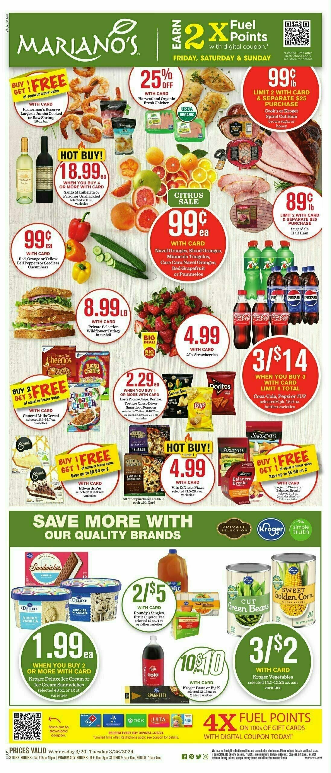 Mariano's Weekly Ad from March 20