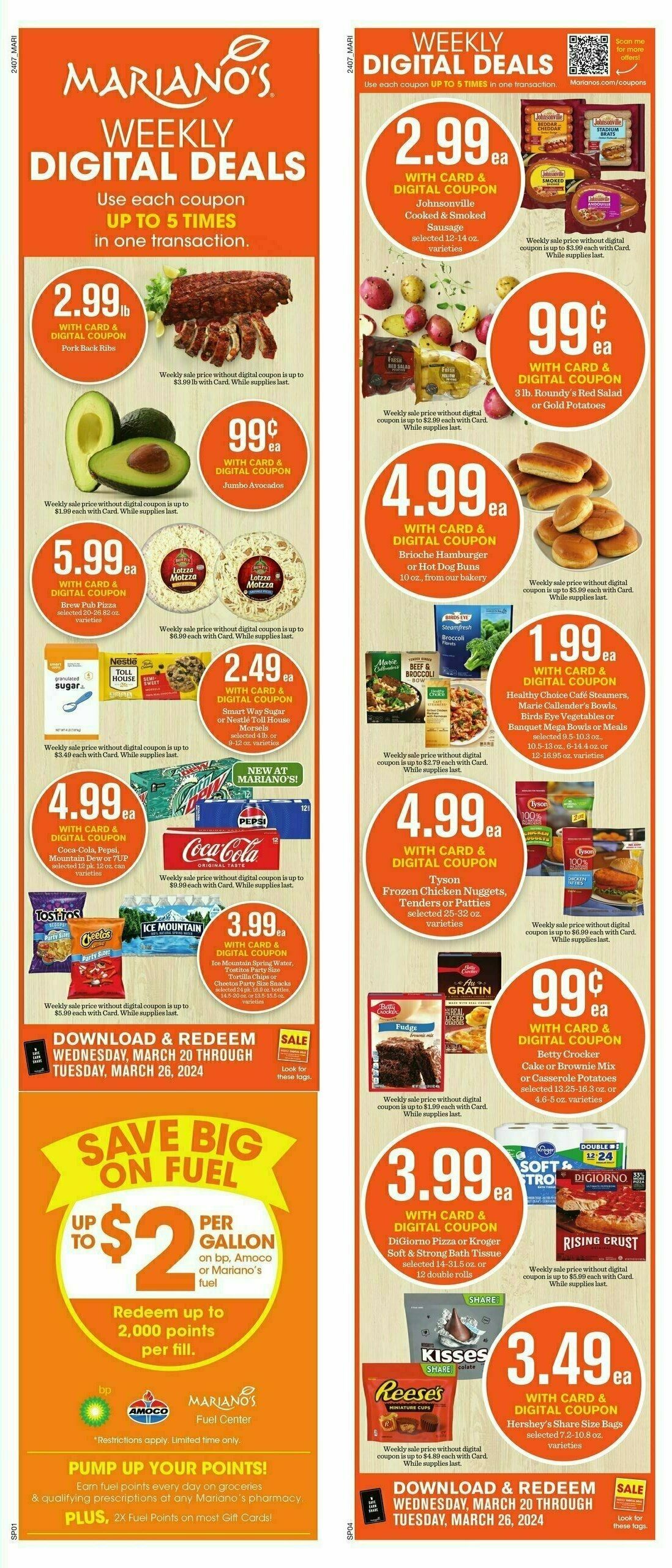 Mariano's Weekly Ad from March 20