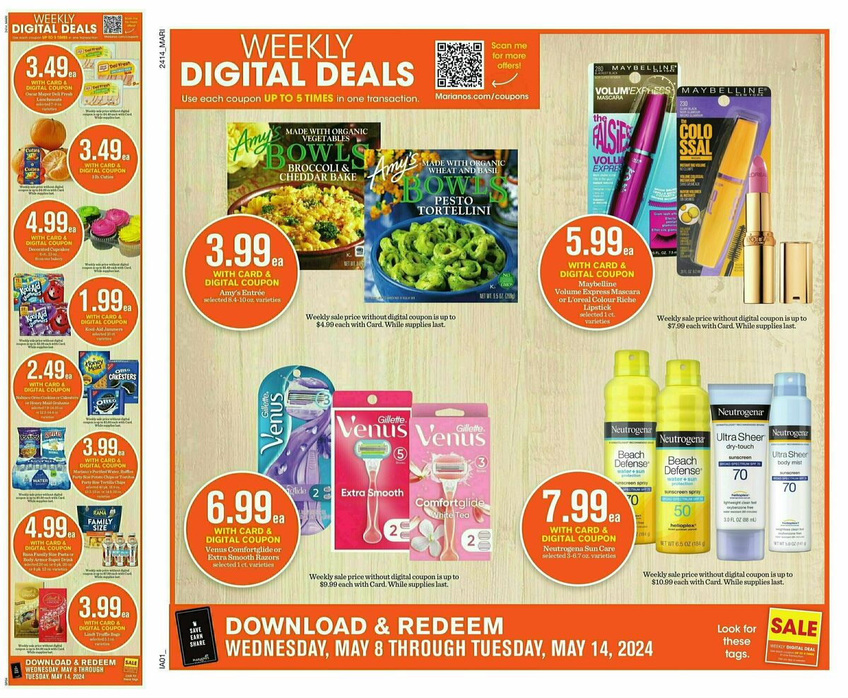 Mariano's Weekly Ad from May 8