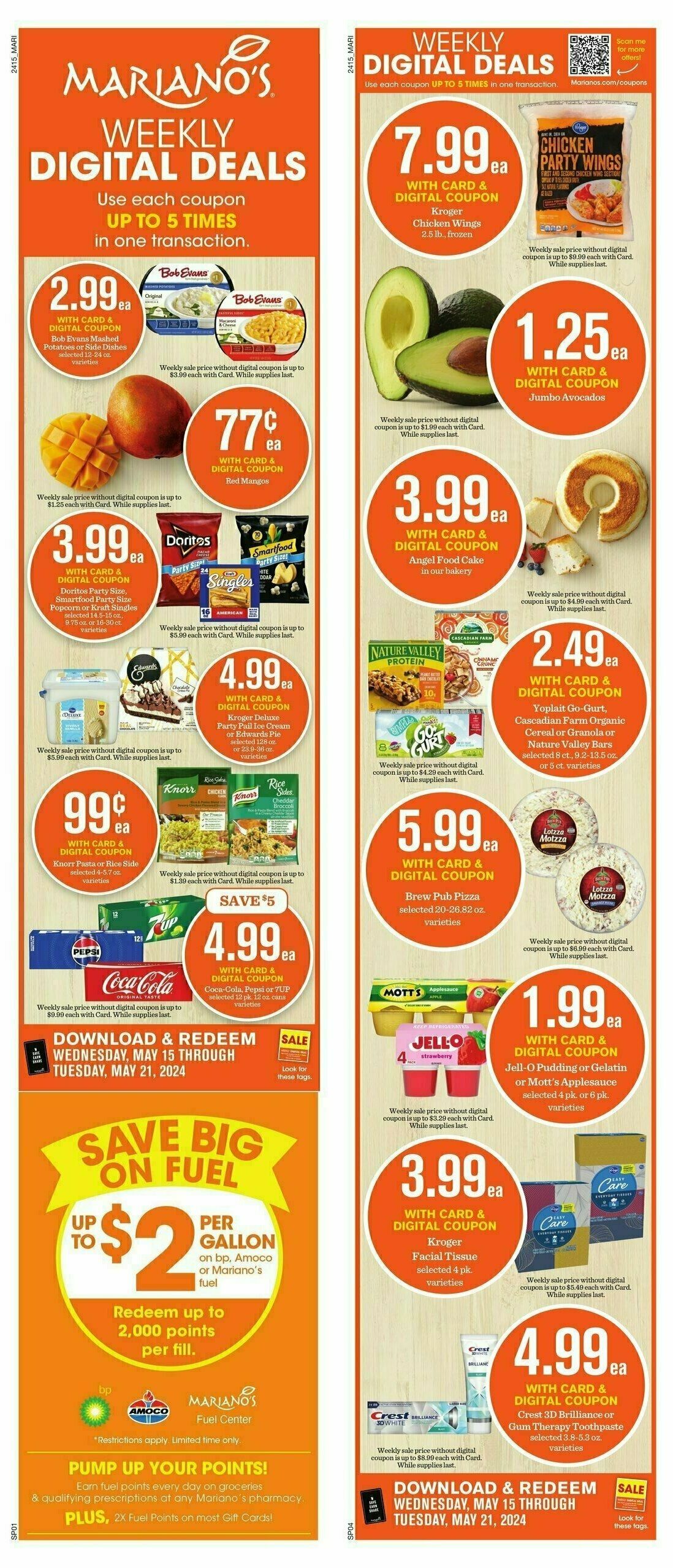 Mariano's Weekly Ad from May 15