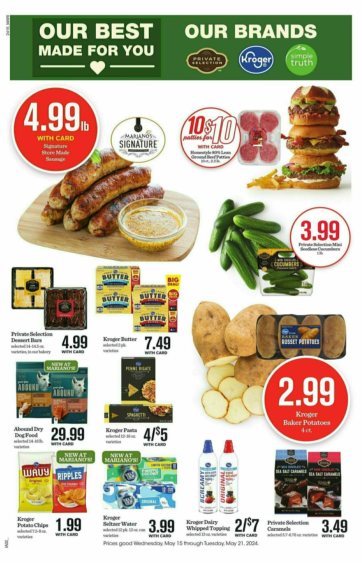 Mariano's Weekly Ad from May 15