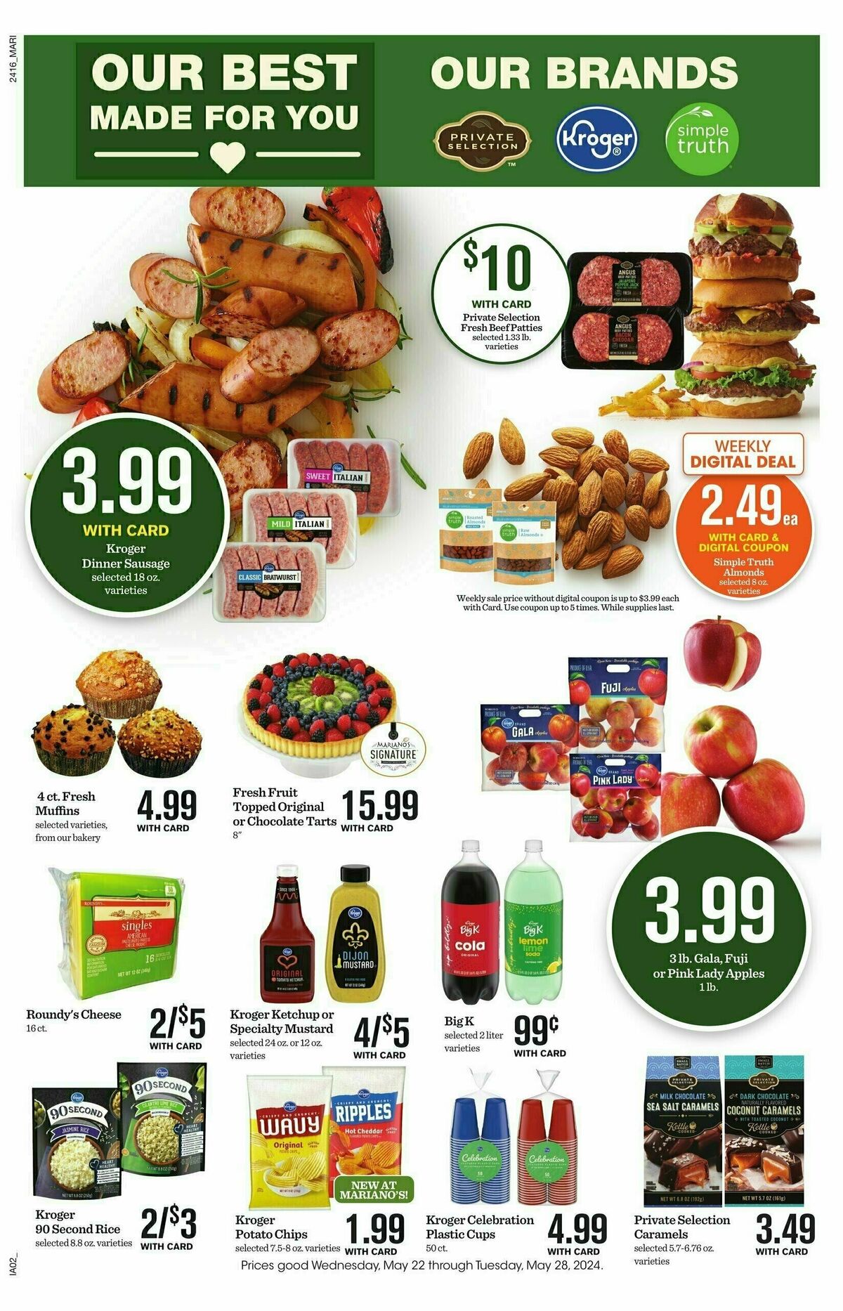 Mariano's Weekly Ad from May 22