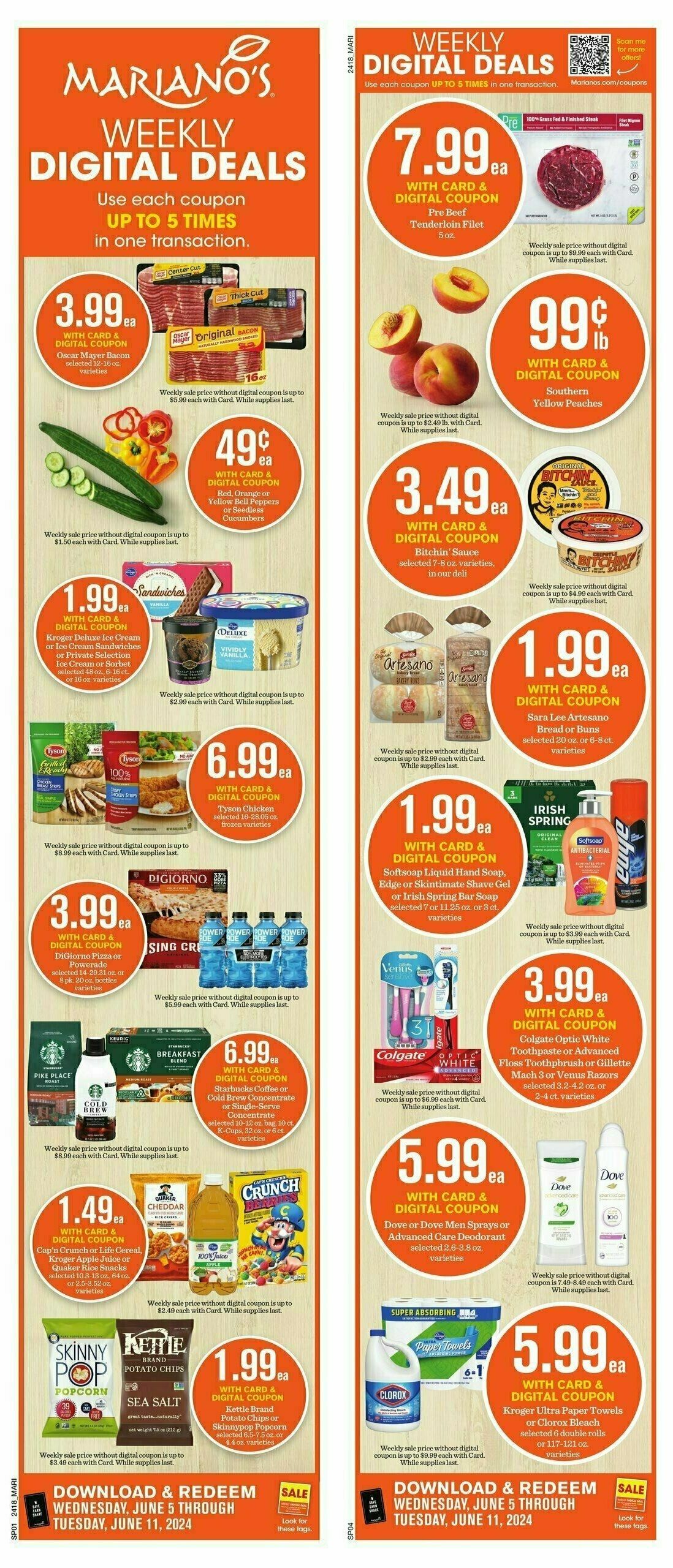 Mariano's Weekly Ad from June 5