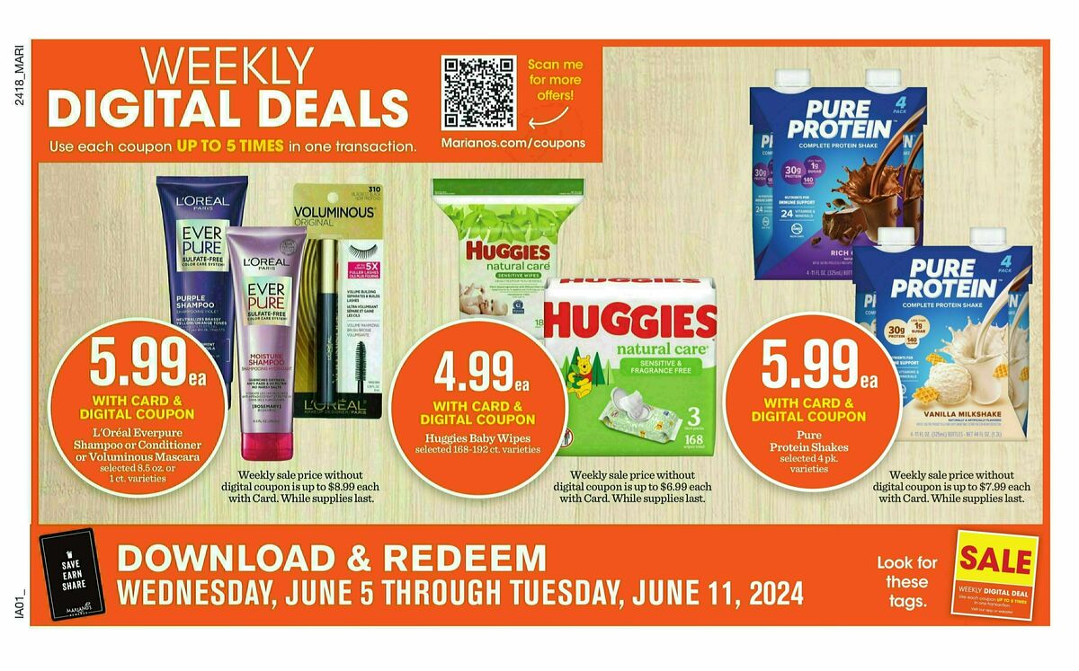 Mariano's Weekly Ad from June 5