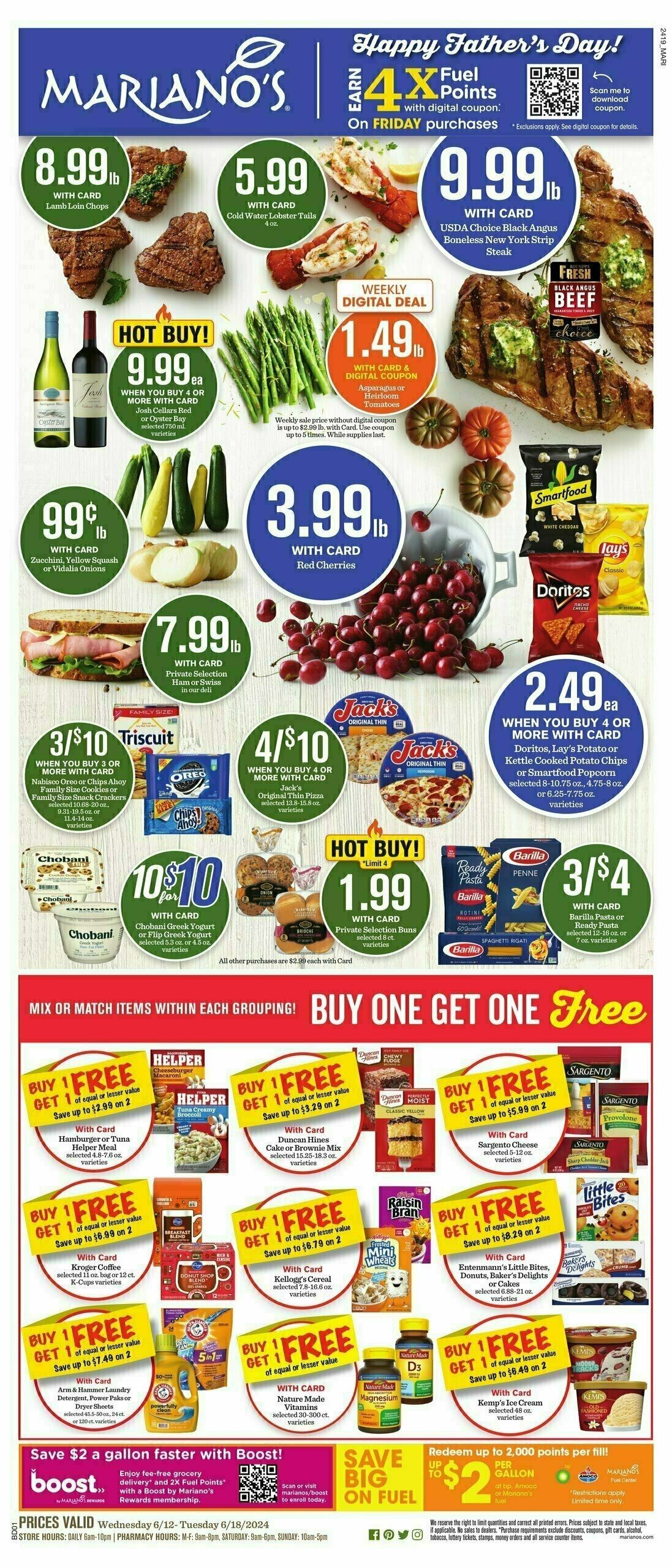 Mariano's Weekly Ad from June 12