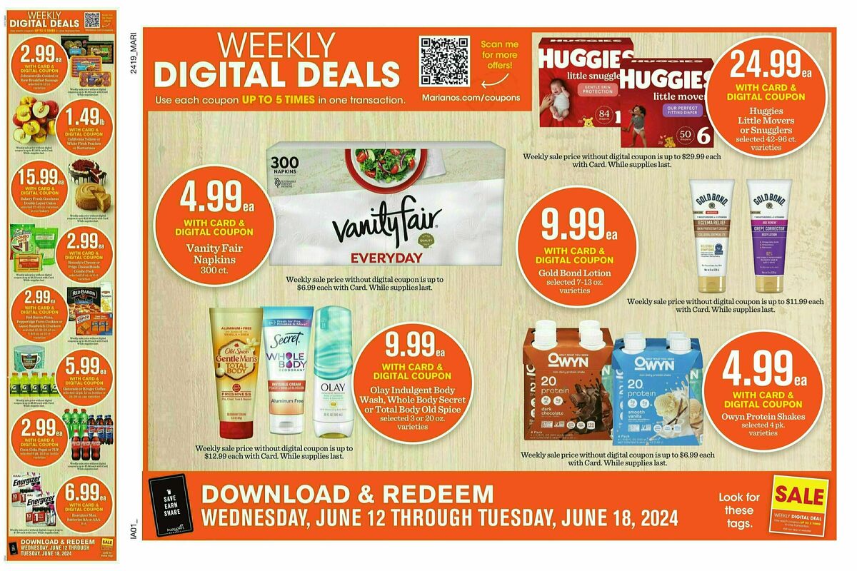 Mariano's Weekly Ad from June 12