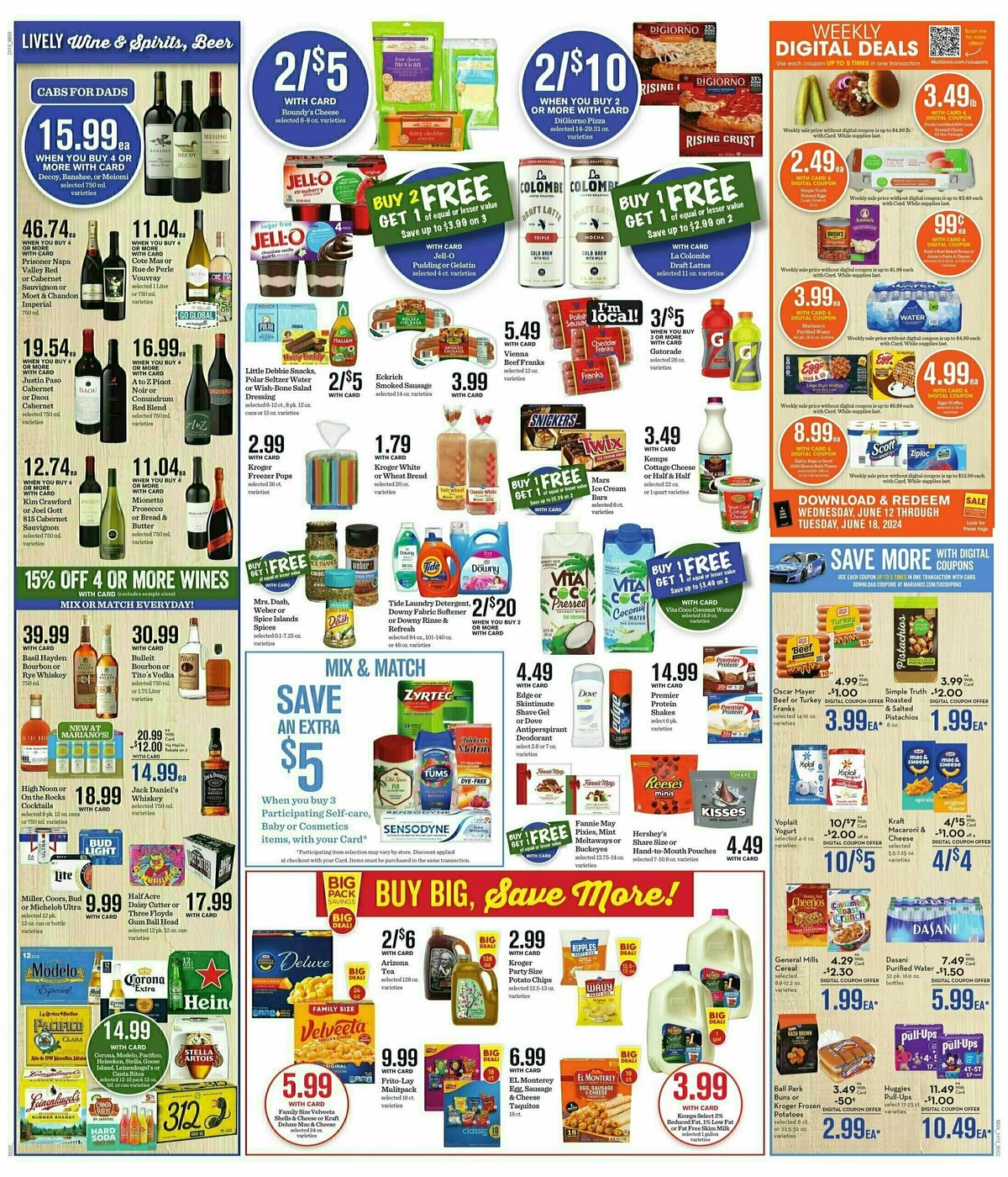 Mariano's Weekly Ad from June 12