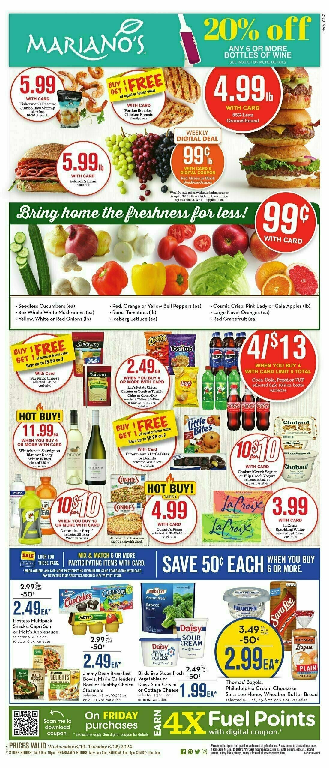 Mariano's Weekly Ad from June 19